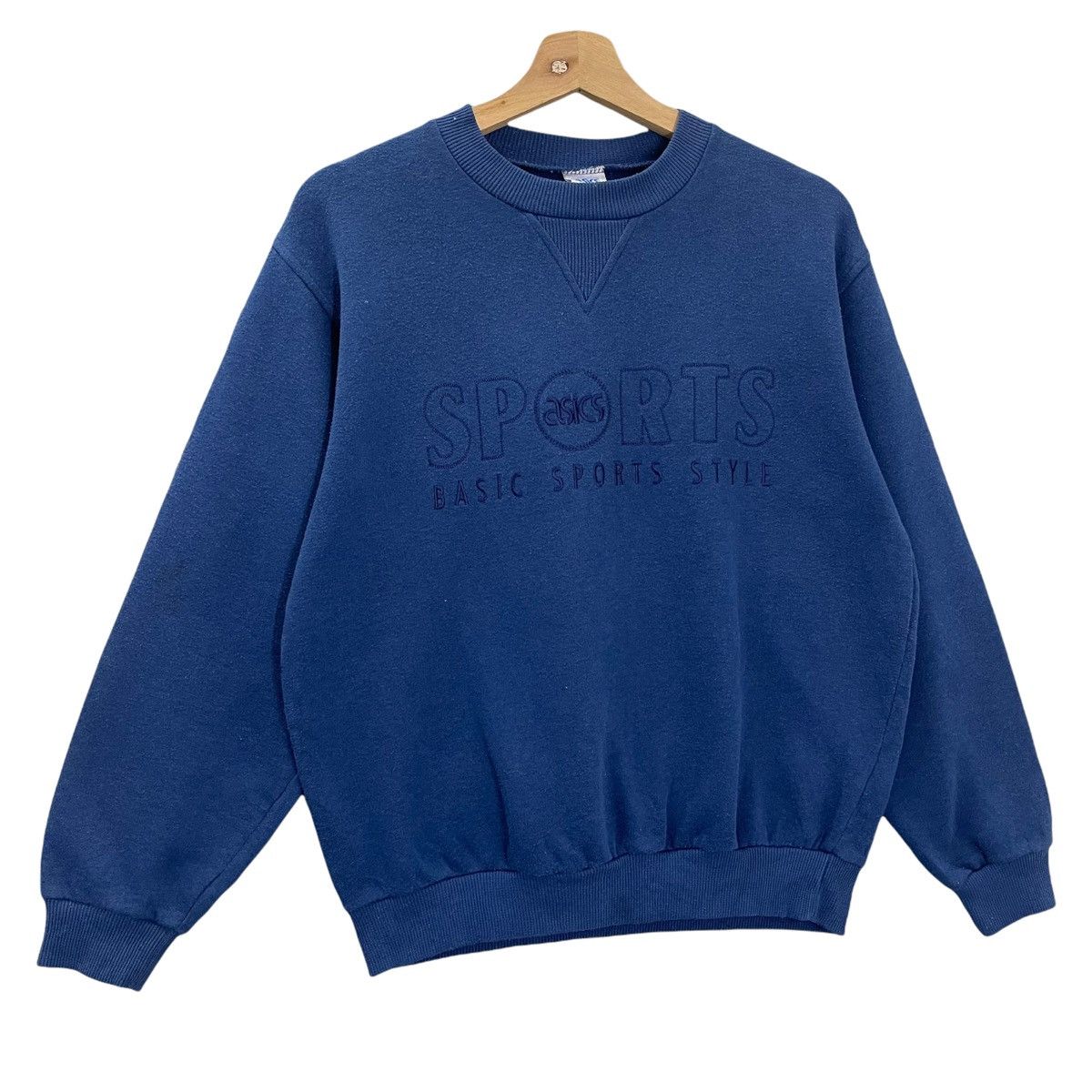 Asics Vintage 90’s Asics Sports Crewneck Sweatshirt Size M Size US M / EU 48-50 / 2 - 2 Thumbnail