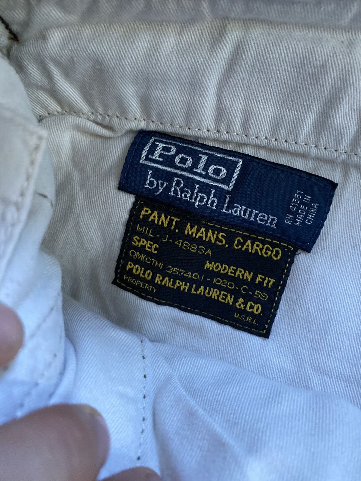 Polo Ralph Lauren Vintage Ralph lauren cargos Size US 34 / EU 50 - 3 Thumbnail