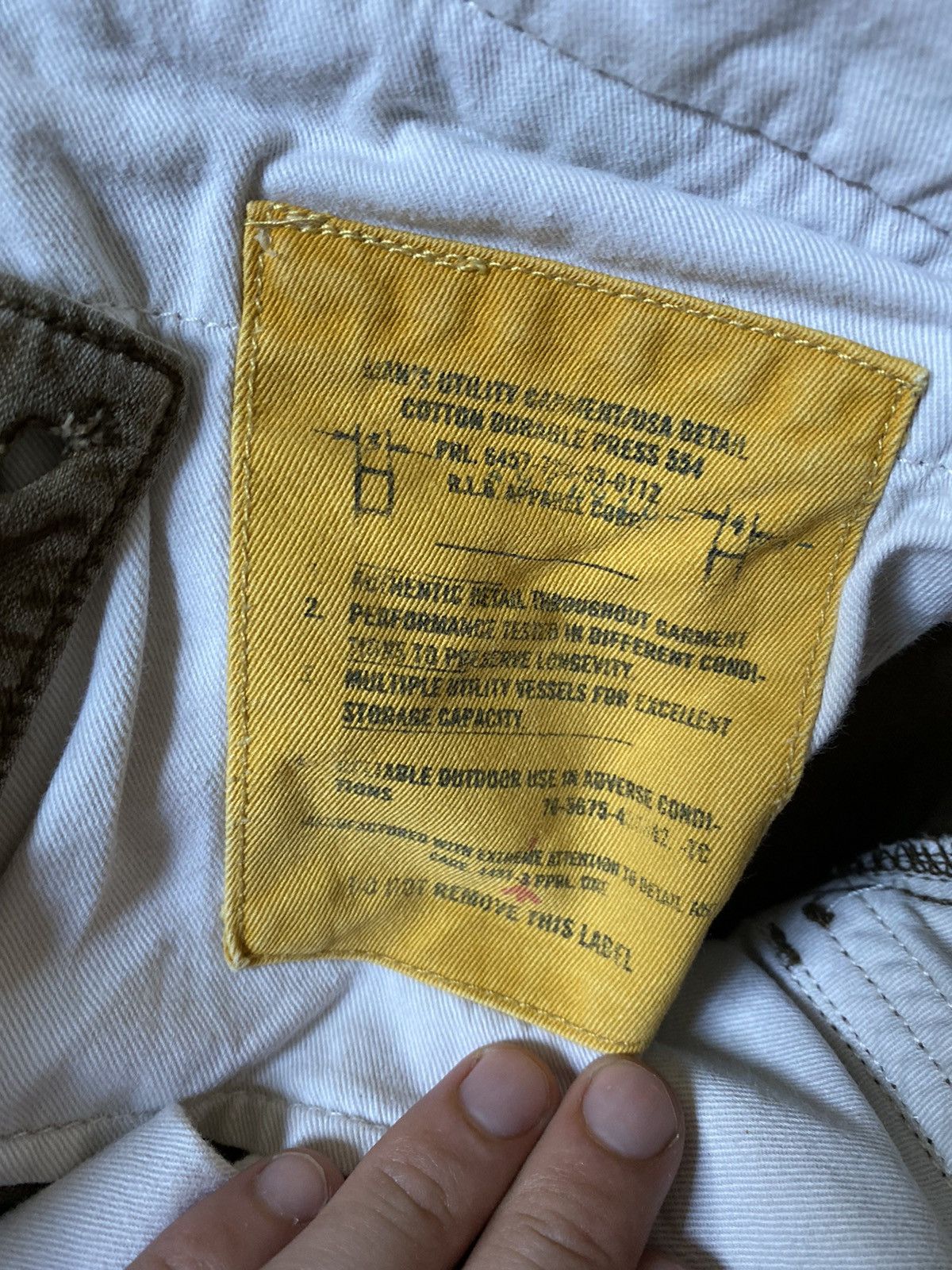 Polo Ralph Lauren Vintage Ralph lauren cargos Size US 34 / EU 50 - 4 Thumbnail