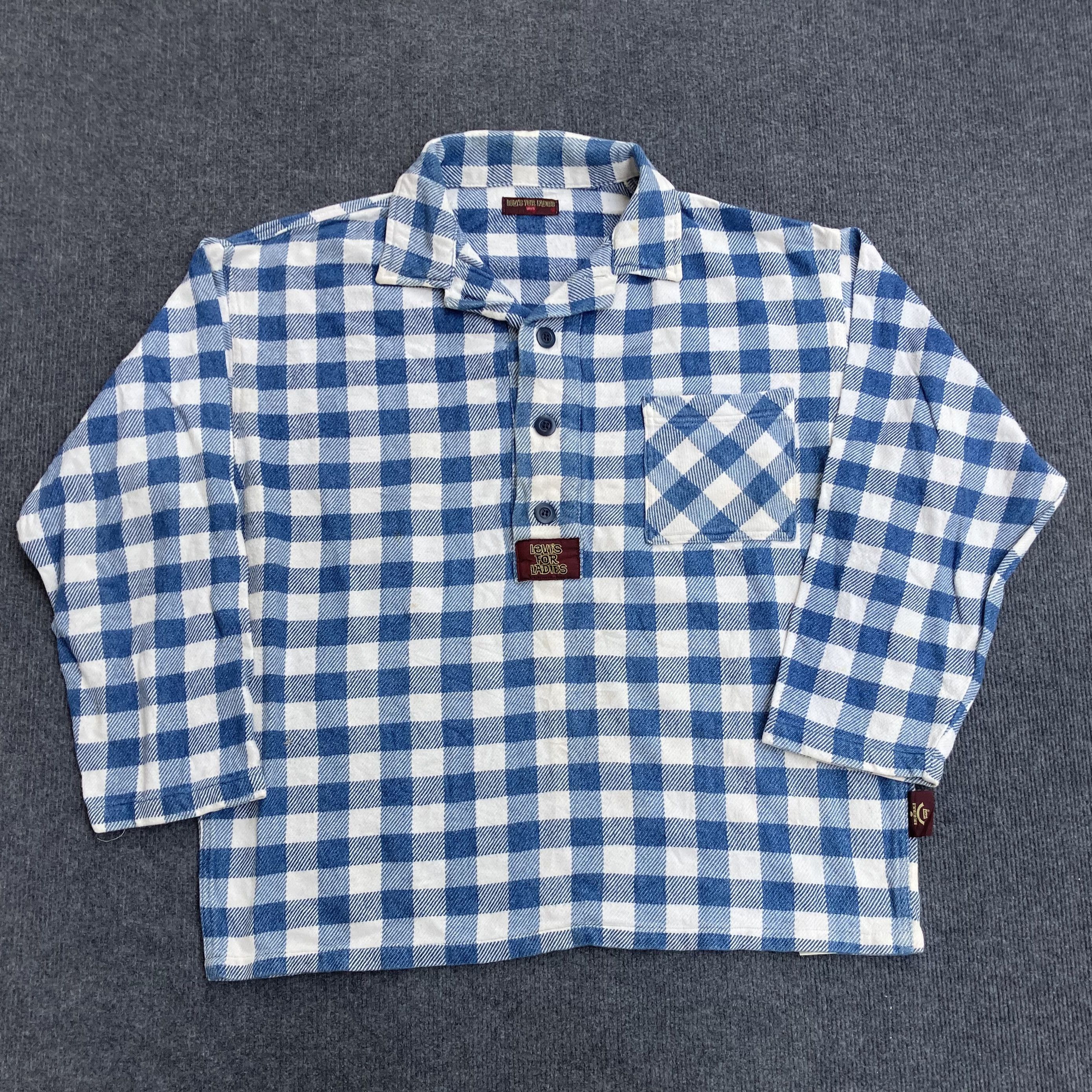 Levis For Ladies Women Flannel 90s Shirt