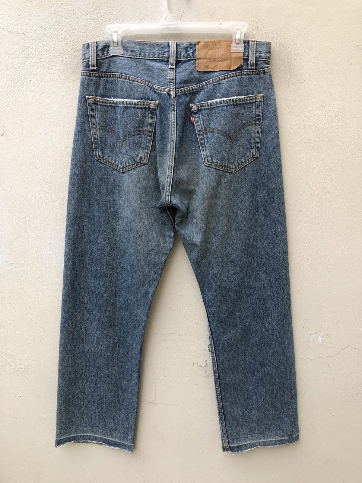 Levi's Vintage 1997 Levi’s 501 Jeans Released Hem Denim Size US 32 / EU 48 - 11 Thumbnail