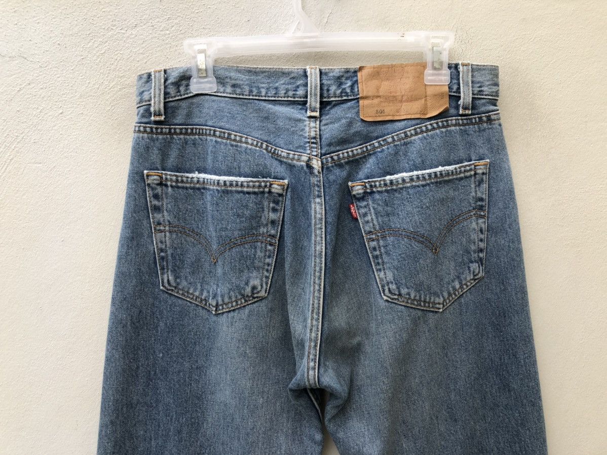 Levi's Vintage 1997 Levi’s 501 Jeans Released Hem Denim Size US 32 / EU 48 - 12 Thumbnail