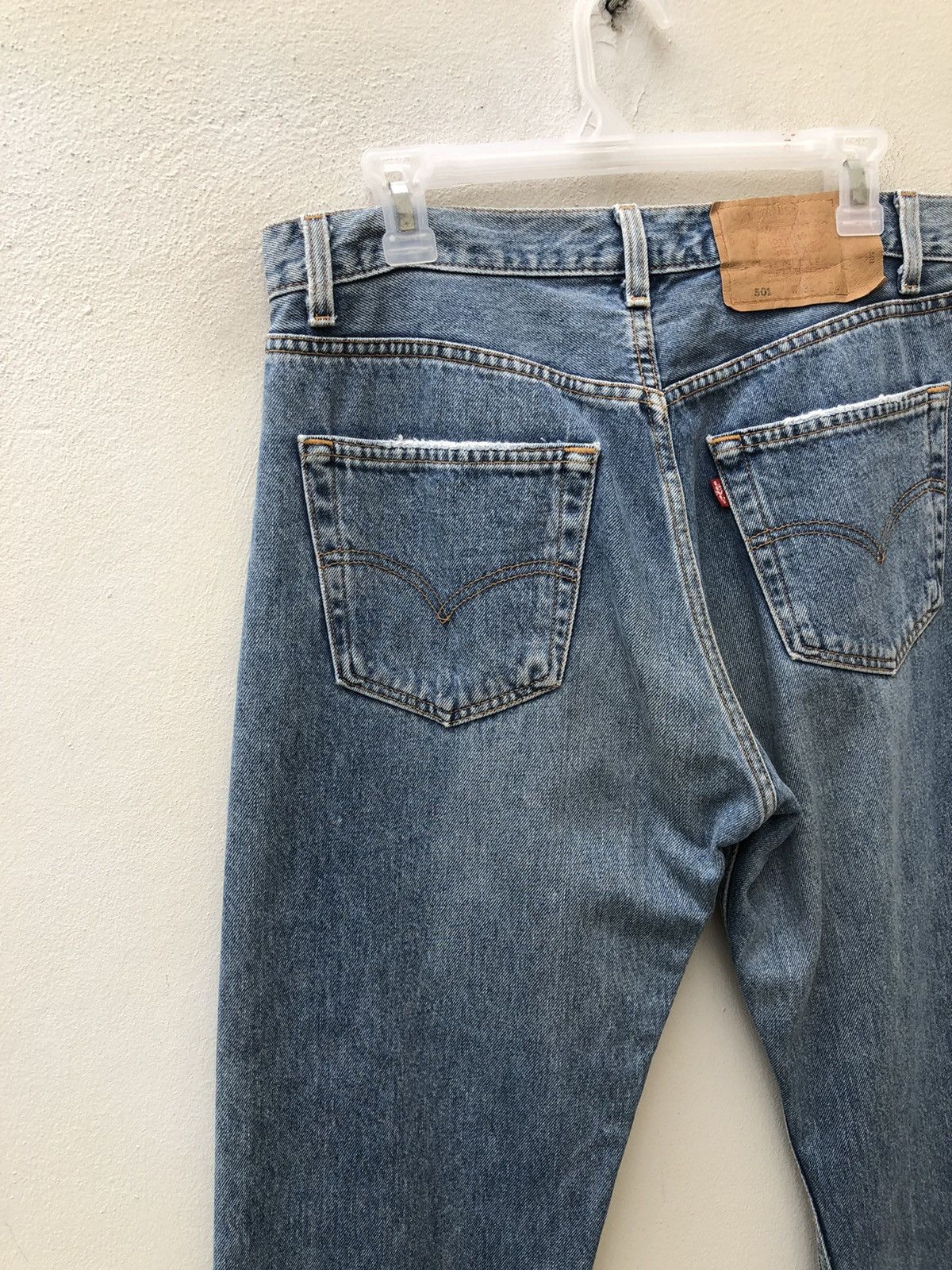 Levi's Vintage 1997 Levi’s 501 Jeans Released Hem Denim Size US 32 / EU 48 - 13 Thumbnail