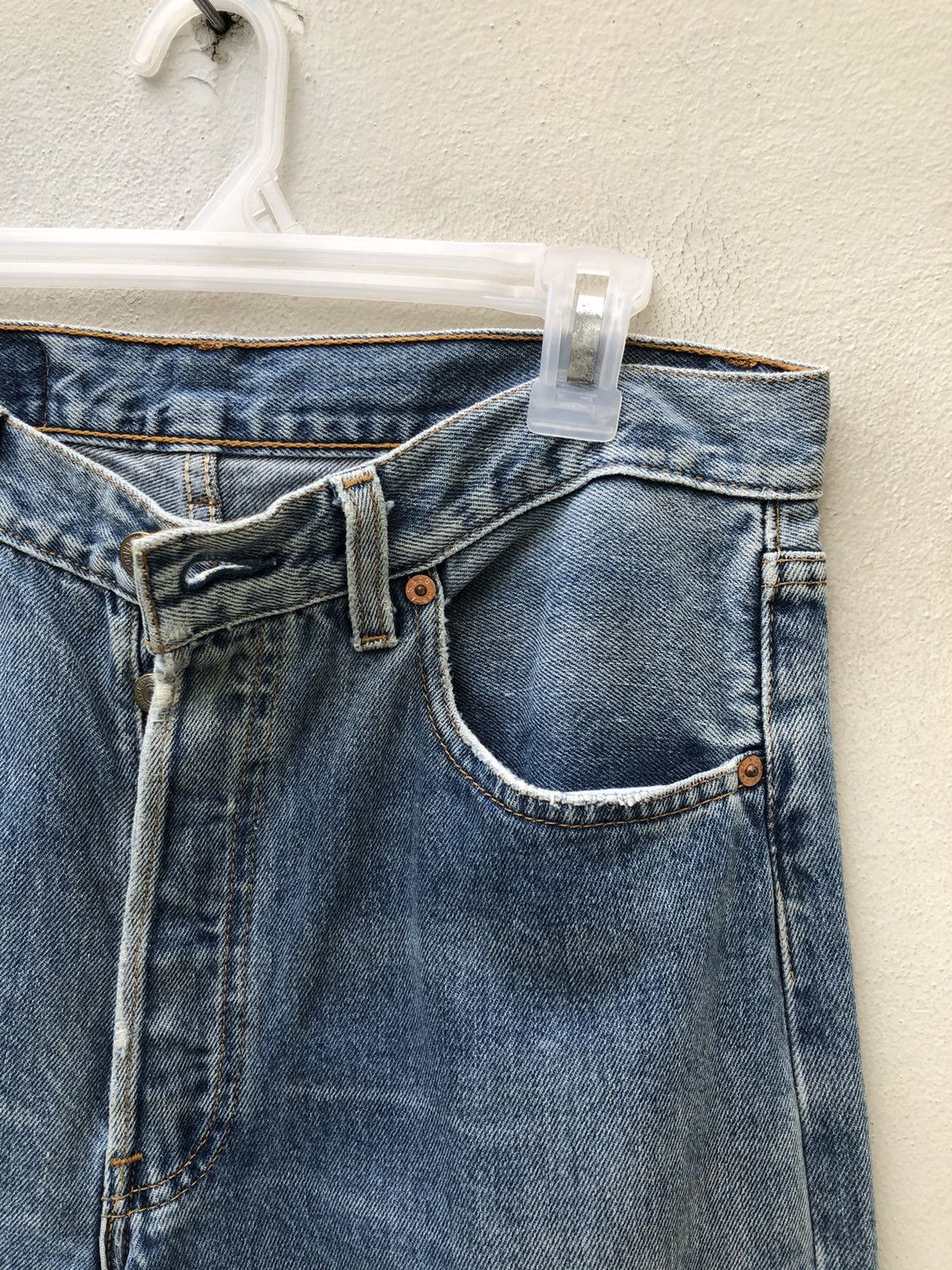 Levi's Vintage 1997 Levi’s 501 Jeans Released Hem Denim Size US 32 / EU 48 - 8 Thumbnail