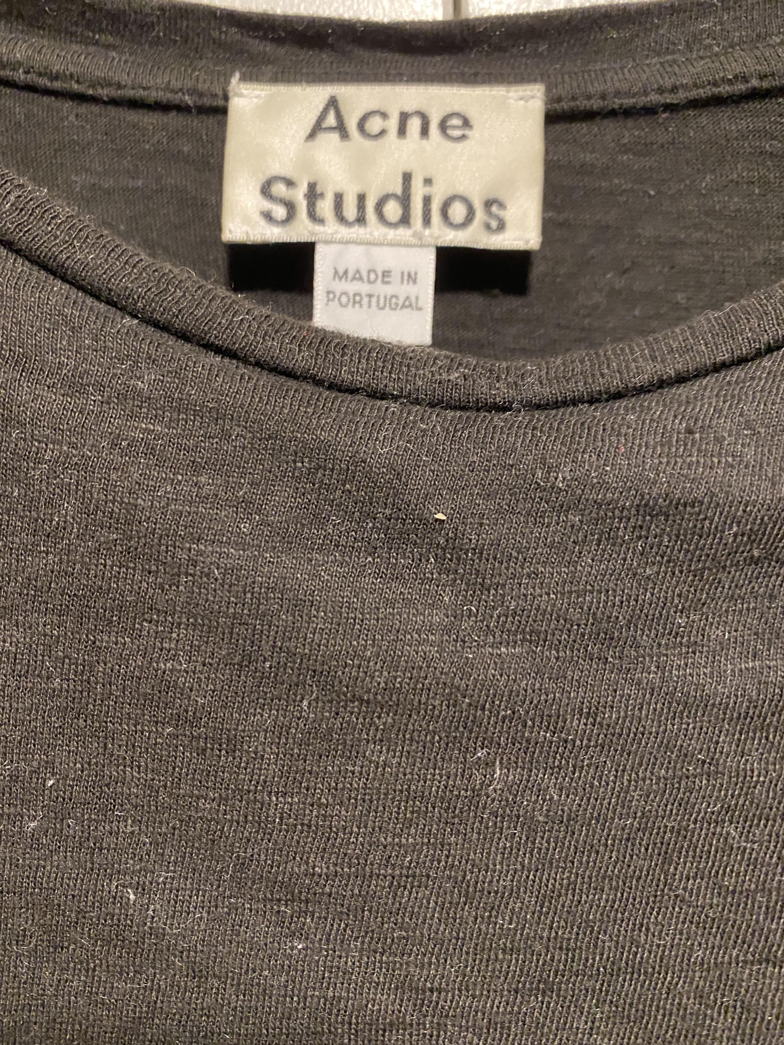Acne Studios acne studio elias longsleeve shirt 2015 black slub IT46 Size US S / EU 44-46 / 1 - 5 Thumbnail