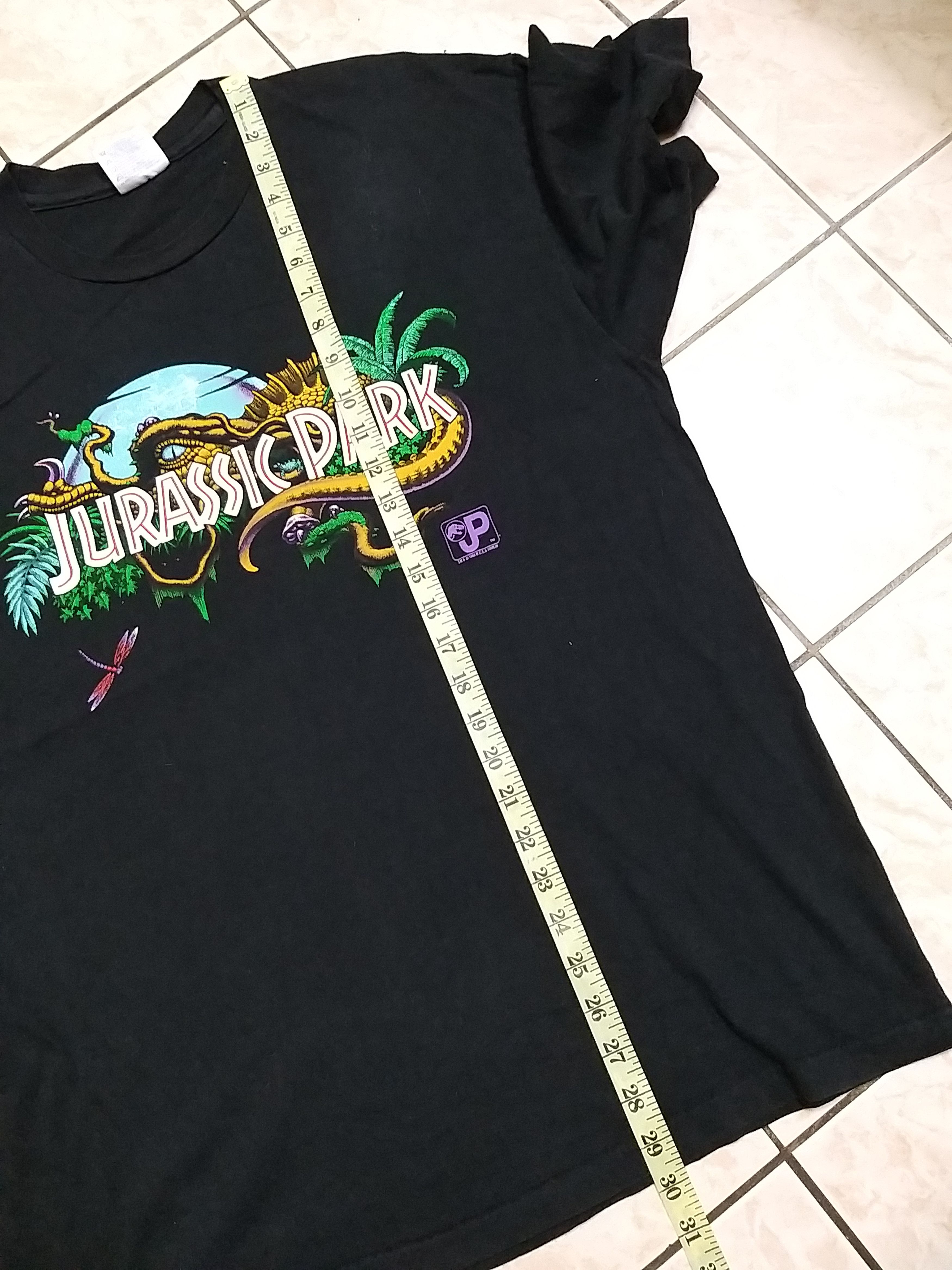 Vintage VINTAGE 90s JURASSIC PARK PROMO FILM 1993 T SHIRT Size US L / EU 52-54 / 3 - 6 Thumbnail