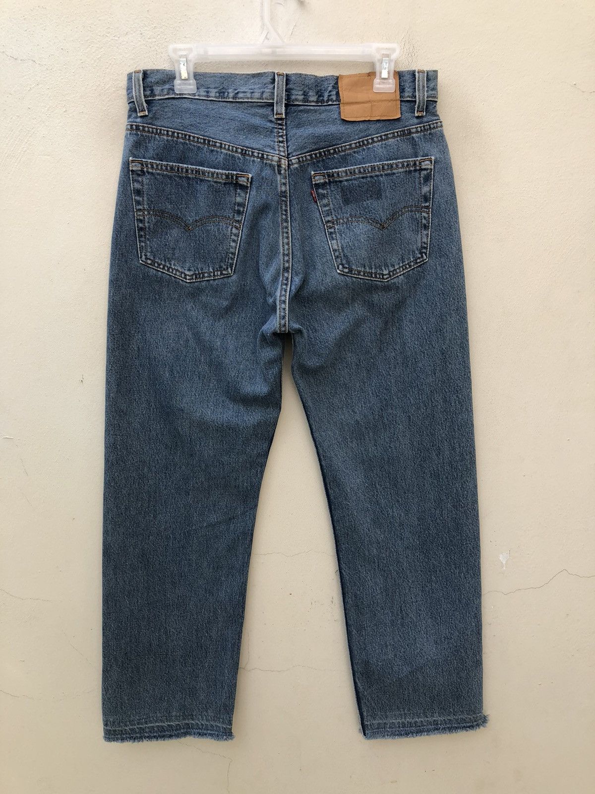 Levi's Vintage 1993 Levi’s 501 Jeans Usa Released Hem Denim Size US 33 - 9 Thumbnail