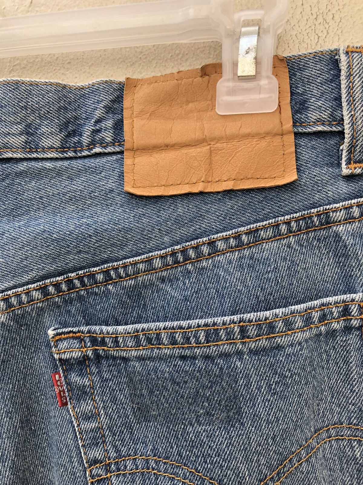 Levi's Vintage 1993 Levi’s 501 Jeans Usa Released Hem Denim Size US 33 - 15 Thumbnail