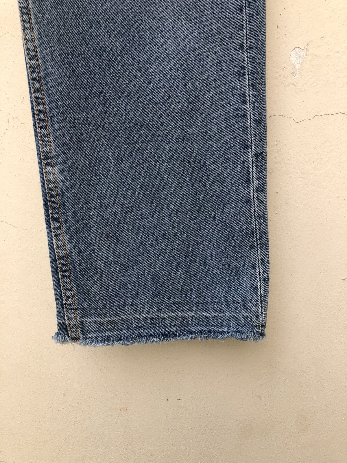 Levi's Vintage 1993 Levi’s 501 Jeans Usa Released Hem Denim Size US 33 - 8 Thumbnail