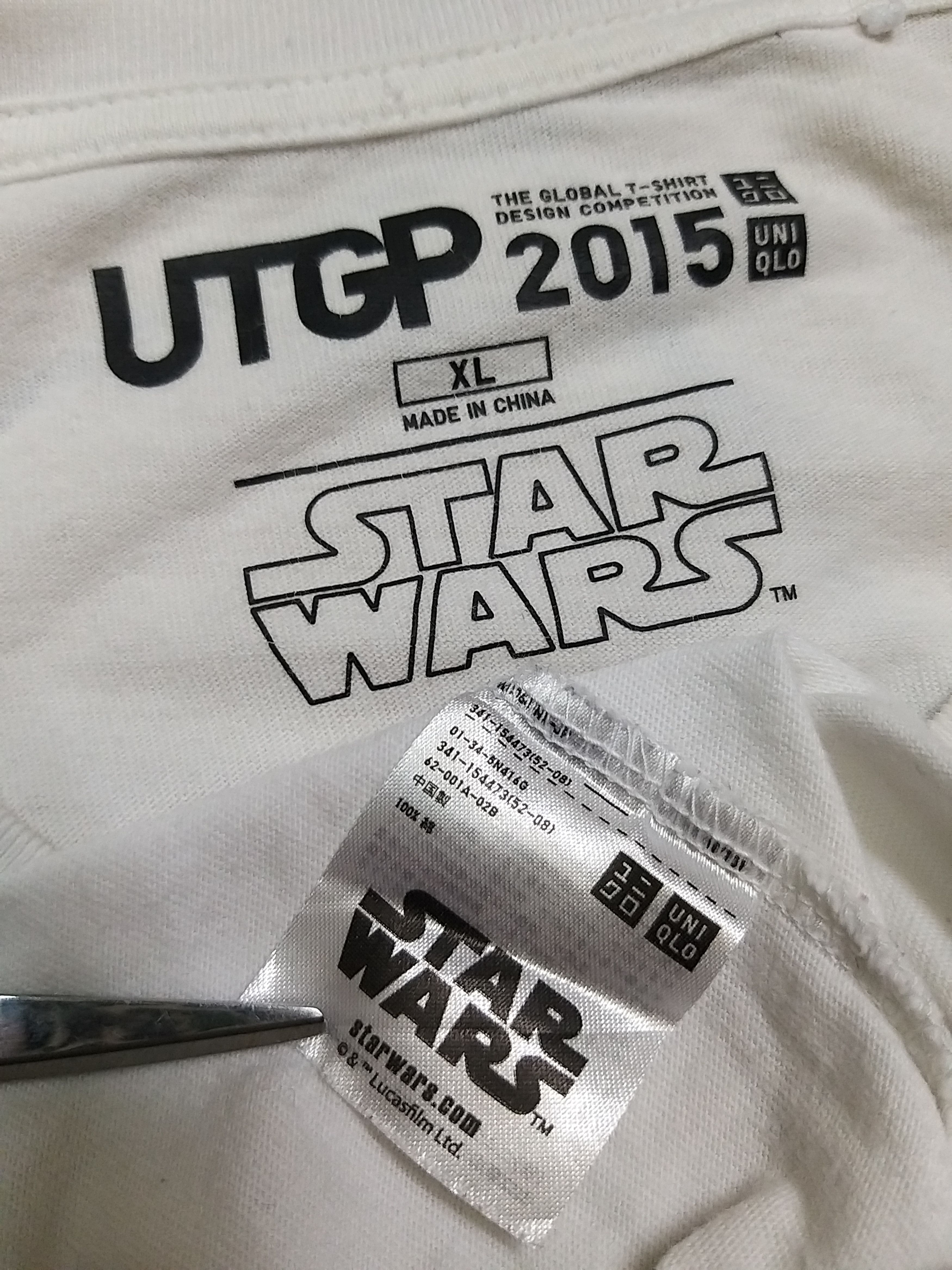 Cartoon Network × Uniqlo UIQLO X STAR WARS UTGP WINNERS 2015 TEE SHIRT Size US XL / EU 56 / 4 - 8 Thumbnail