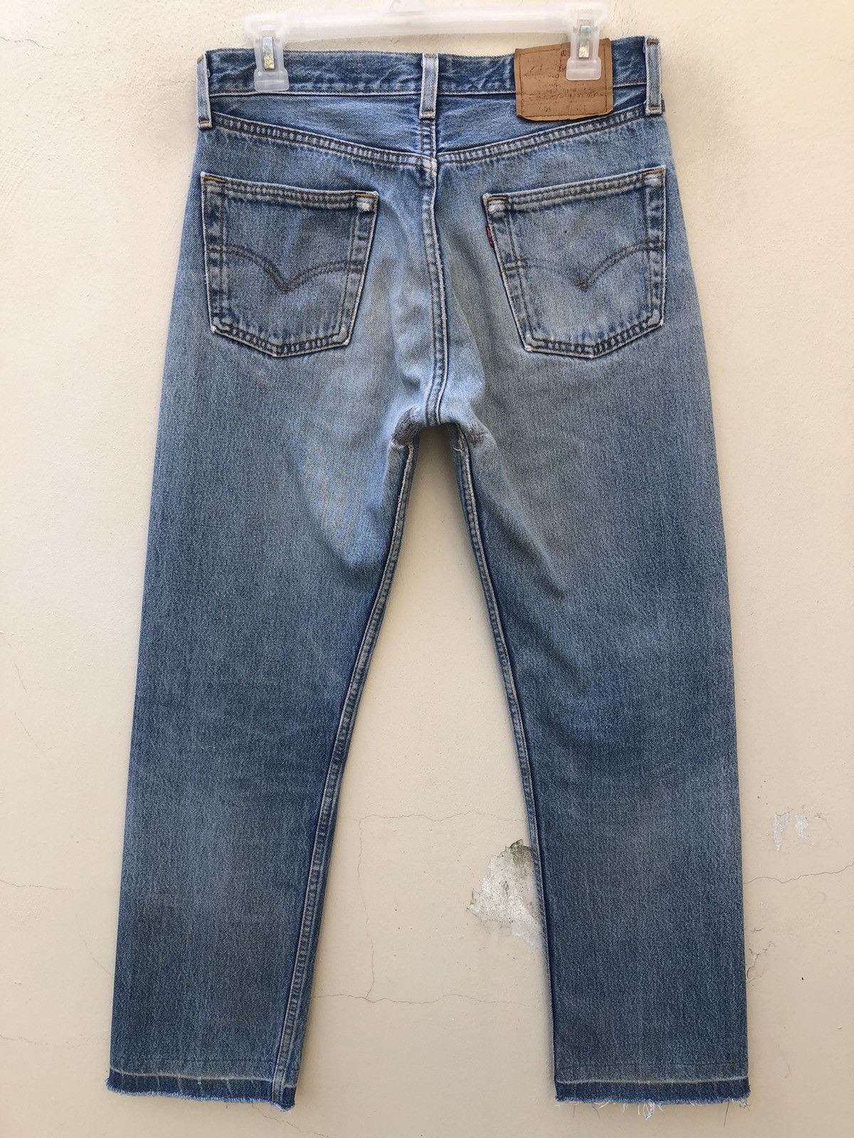 Levi's Vintage 1996 Levi’s 501 Jeans Distressed Ageing Denim Size US 30 / EU 46 - 12 Thumbnail