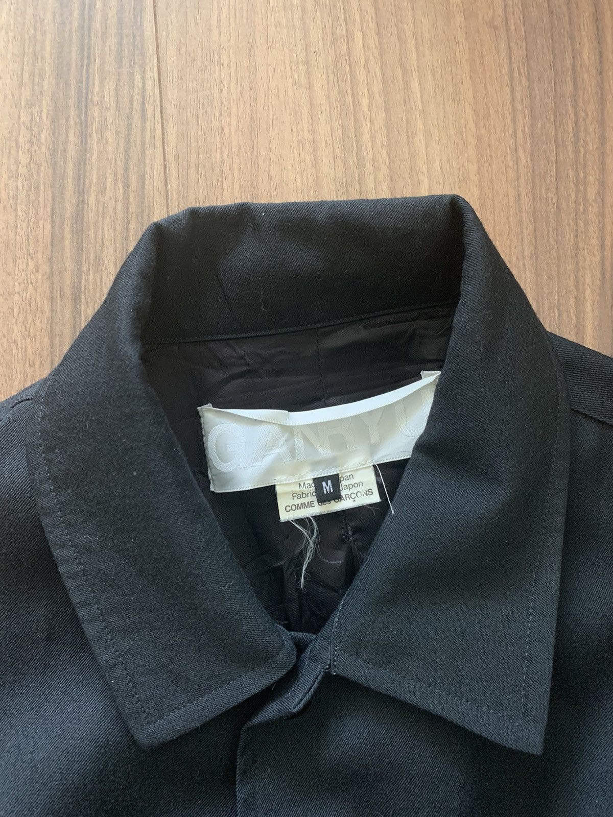 Comme des garcons ganryu tweed coach jacket best sale