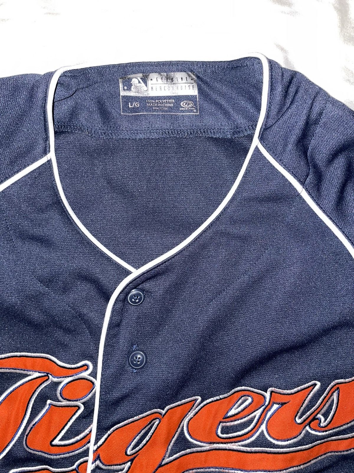 Genuine Merchandise By True Fan Vintage Detroit Tigers Jersey True Fan Size US L / EU 52-54 / 3 - 2 Preview