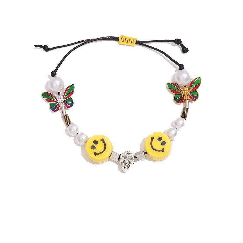 A$AP Rocky × Streetwear Custom made smiley faces dice bracelet | Grailed