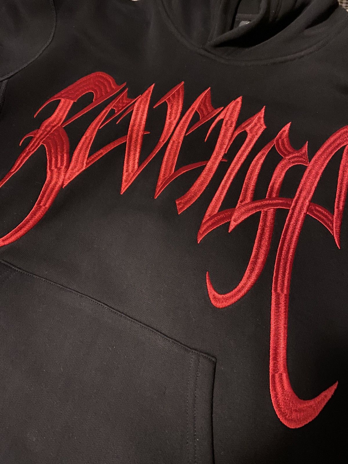 Revenge Red Embroidered Revenge Hoodie Size US S / EU 44-46 / 1 - 2 Thumbnail
