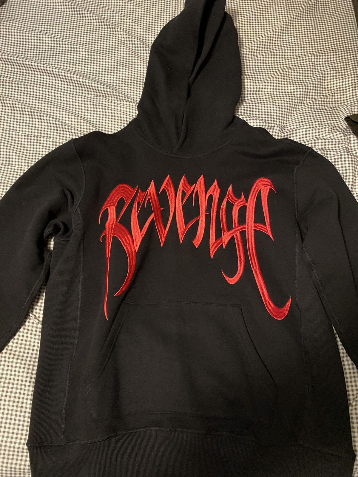 Revenge Red Embroidered Revenge Hoodie Size US S / EU 44-46 / 1 - 1 Thumbnail