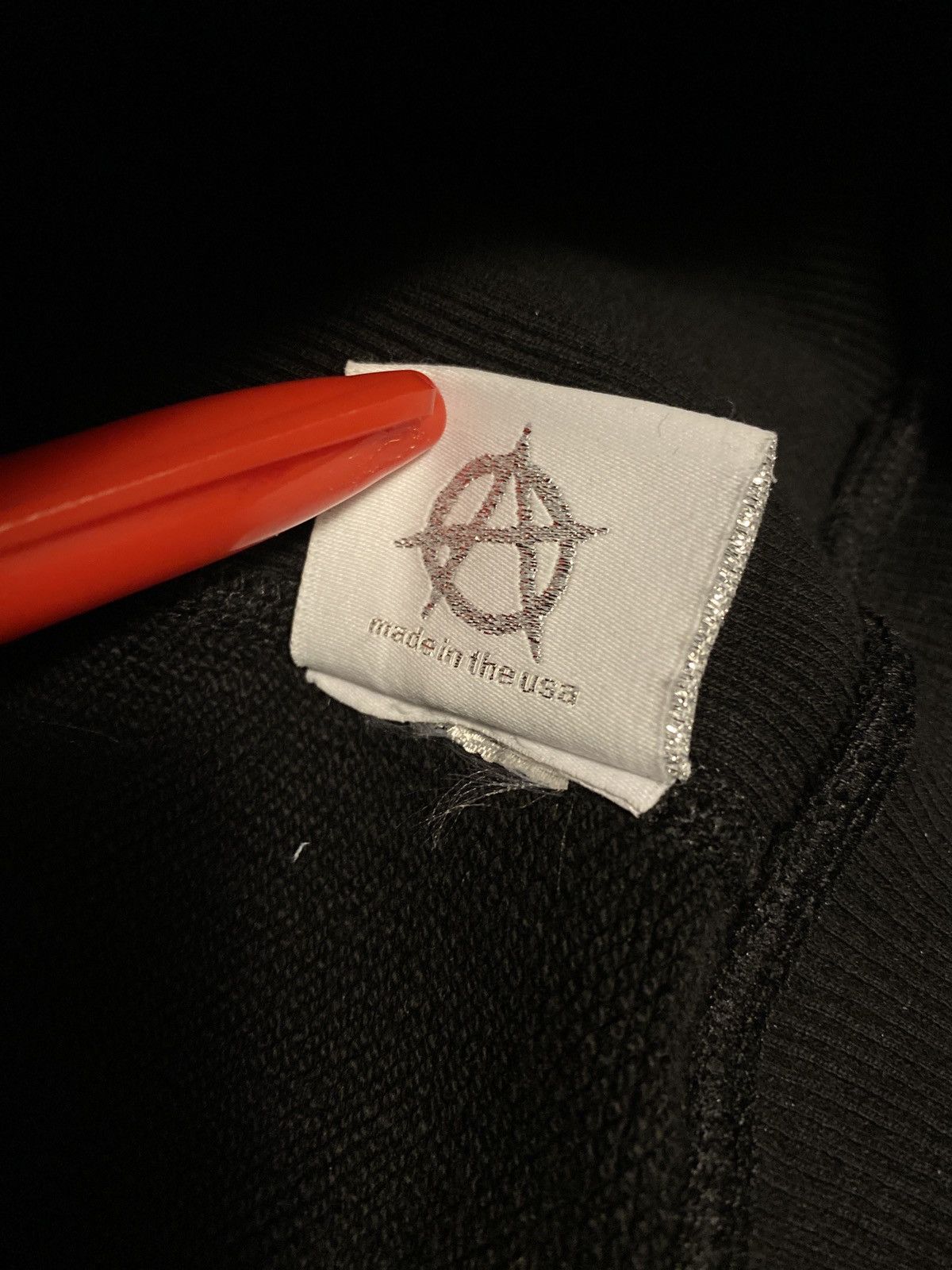 Revenge Red Embroidered Revenge Hoodie Size US S / EU 44-46 / 1 - 6 Thumbnail