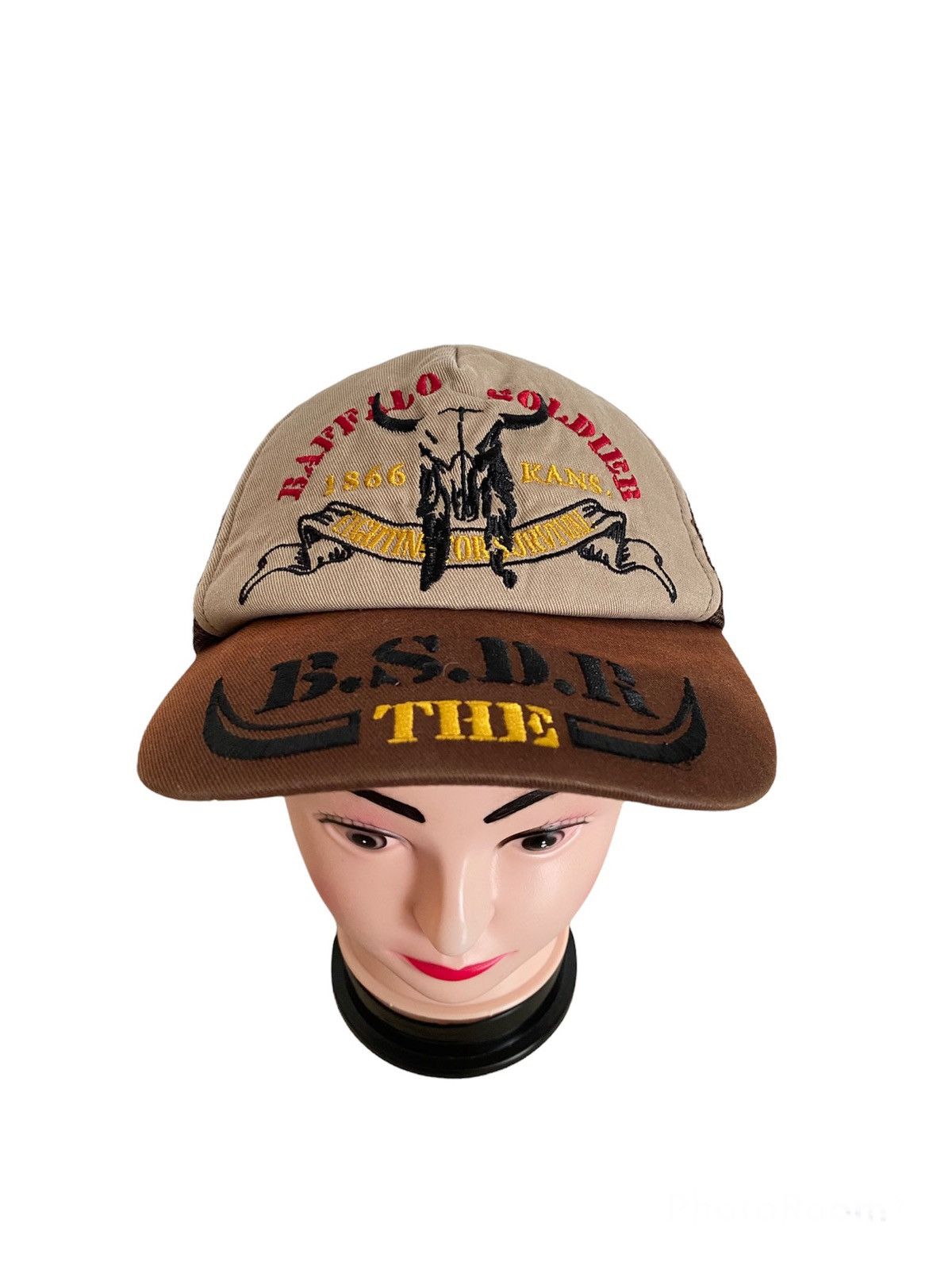 BUFFALO BOBS × Vintage Bafalo Soldier cap design rare Size ONE SIZE - 2 Thumbnail