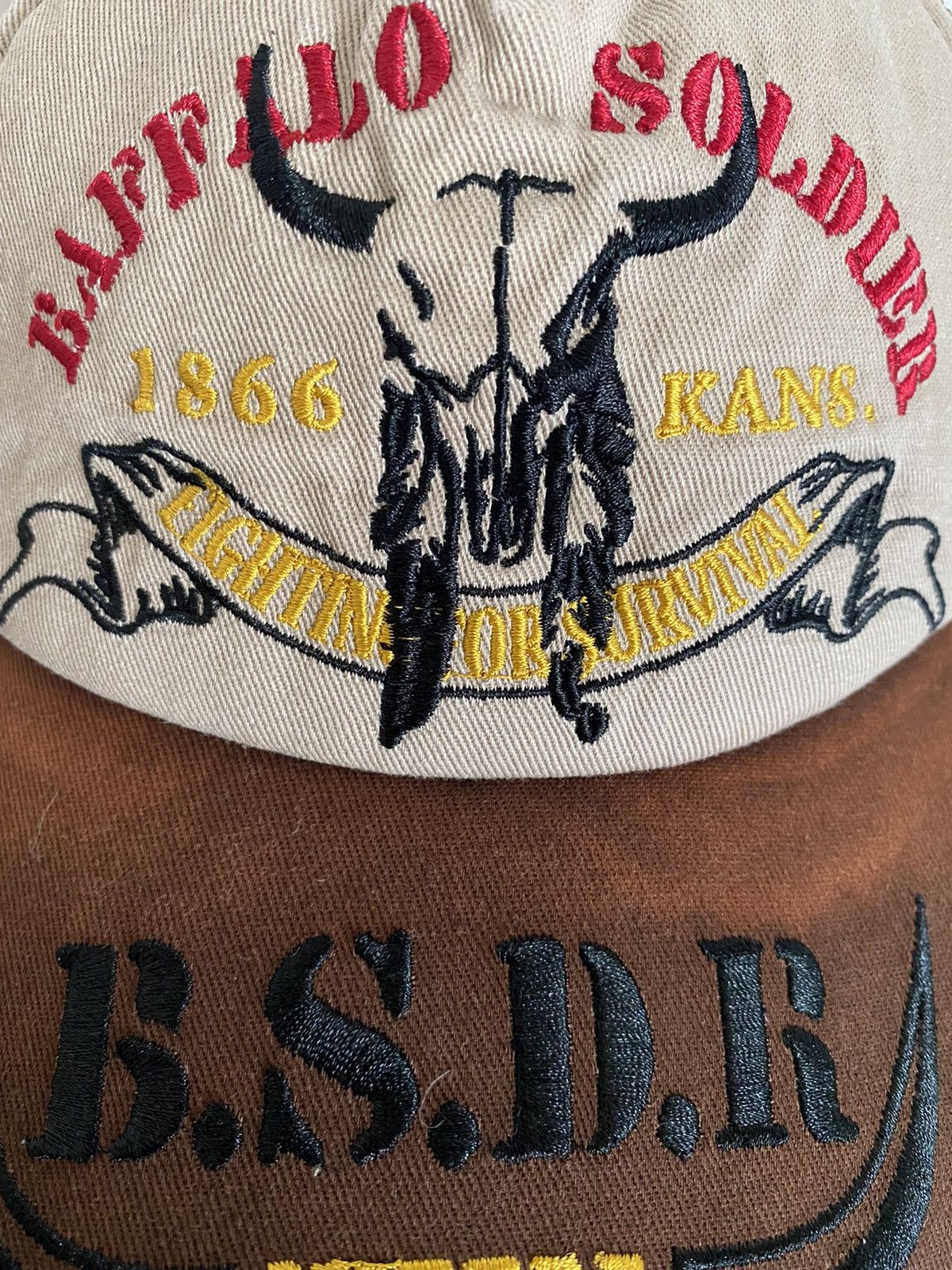 BUFFALO BOBS × Vintage Bafalo Soldier cap design rare Size ONE SIZE - 6 Thumbnail