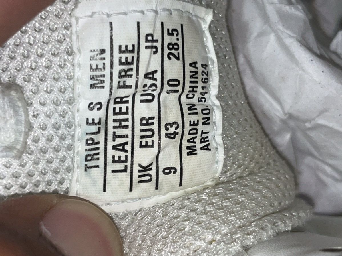 Balenciaga Balenciaga Triple S Clear Sole Size US 10 / EU 43 - 8 Thumbnail