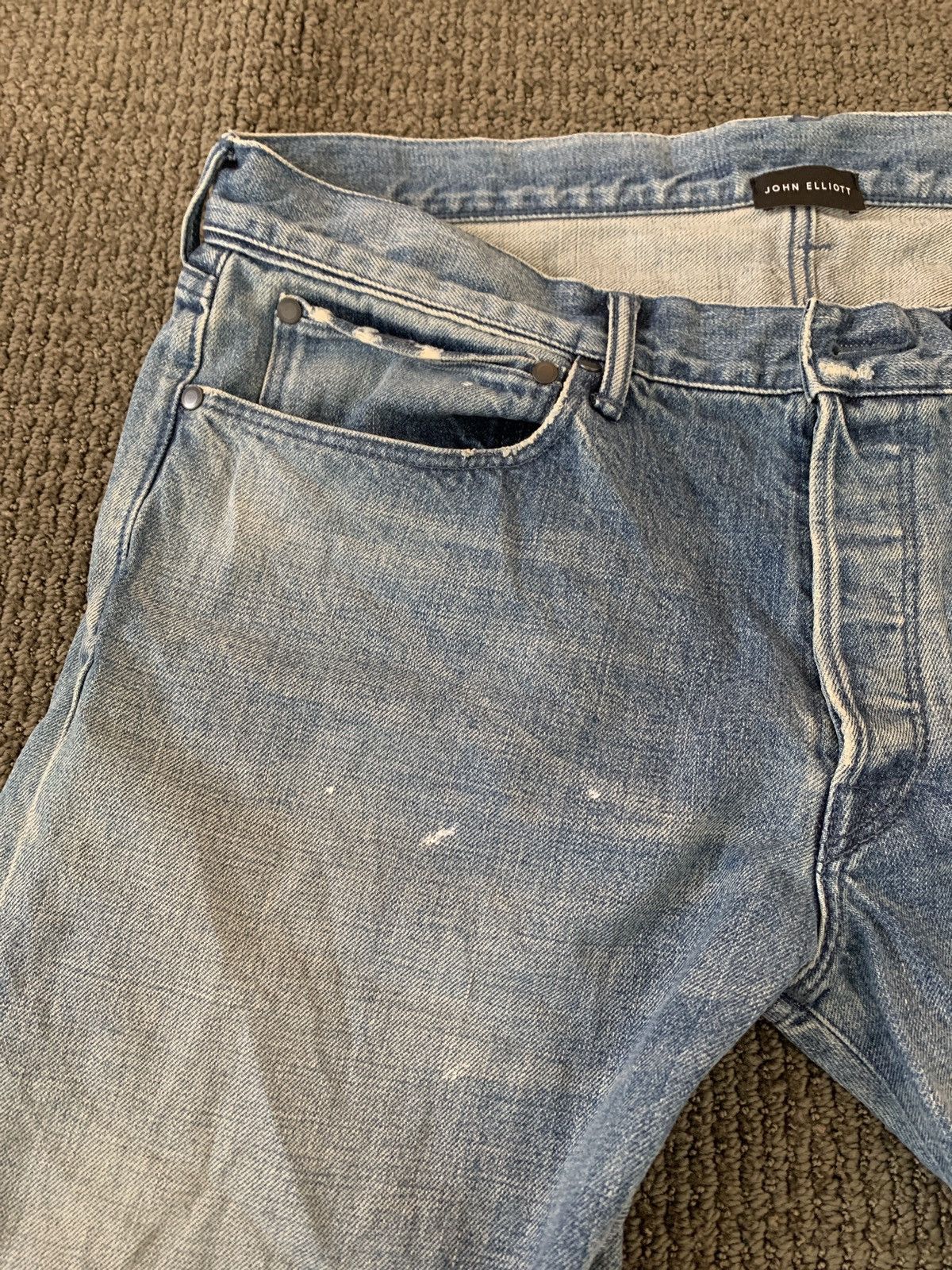 John Elliott John Elliot denim shorts Size US 36 / EU 52 - 4 Thumbnail