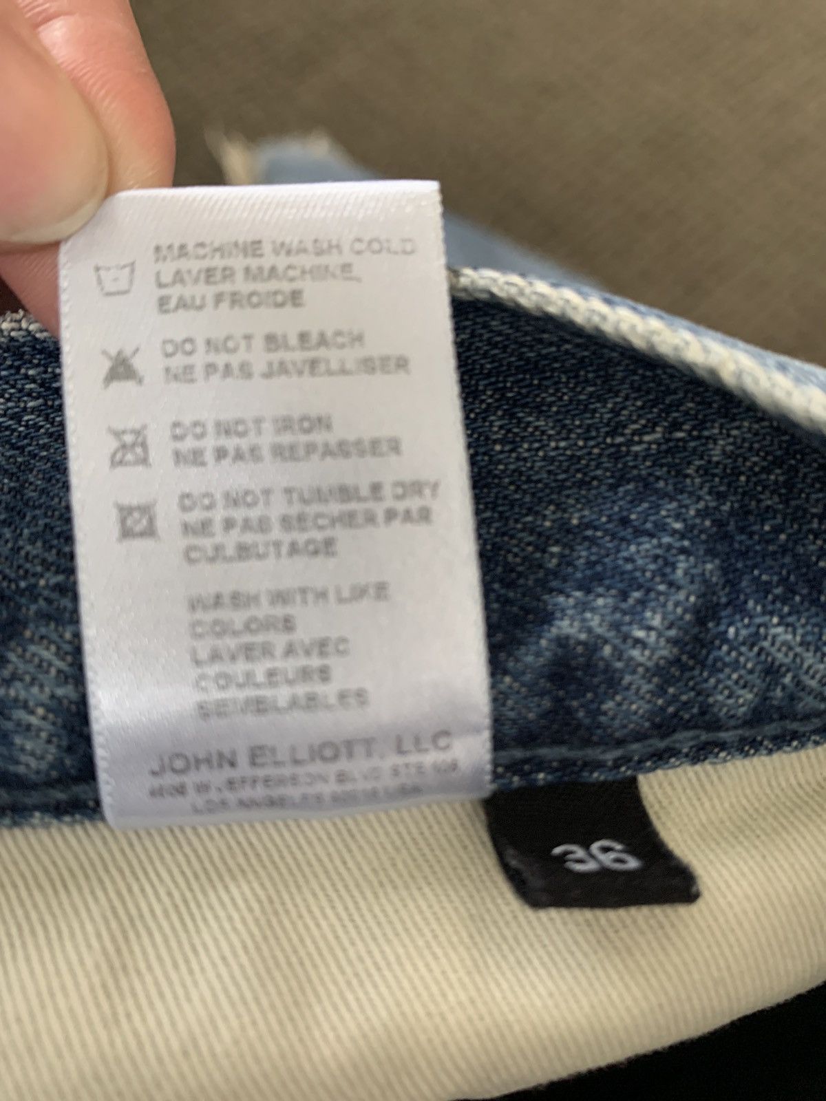 John Elliott John Elliot denim shorts Size US 36 / EU 52 - 6 Thumbnail