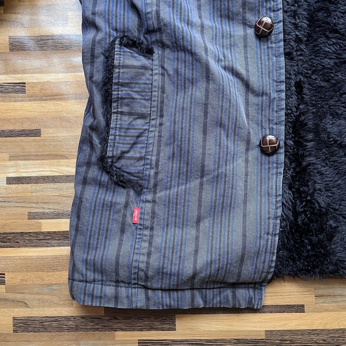 Levi's Vintage Clothing × Vintage Steals 90s Levi's Strauss Red Tag Cotton Fur Wool Jacket Size US L / EU 52-54 / 3 - 11 Thumbnail