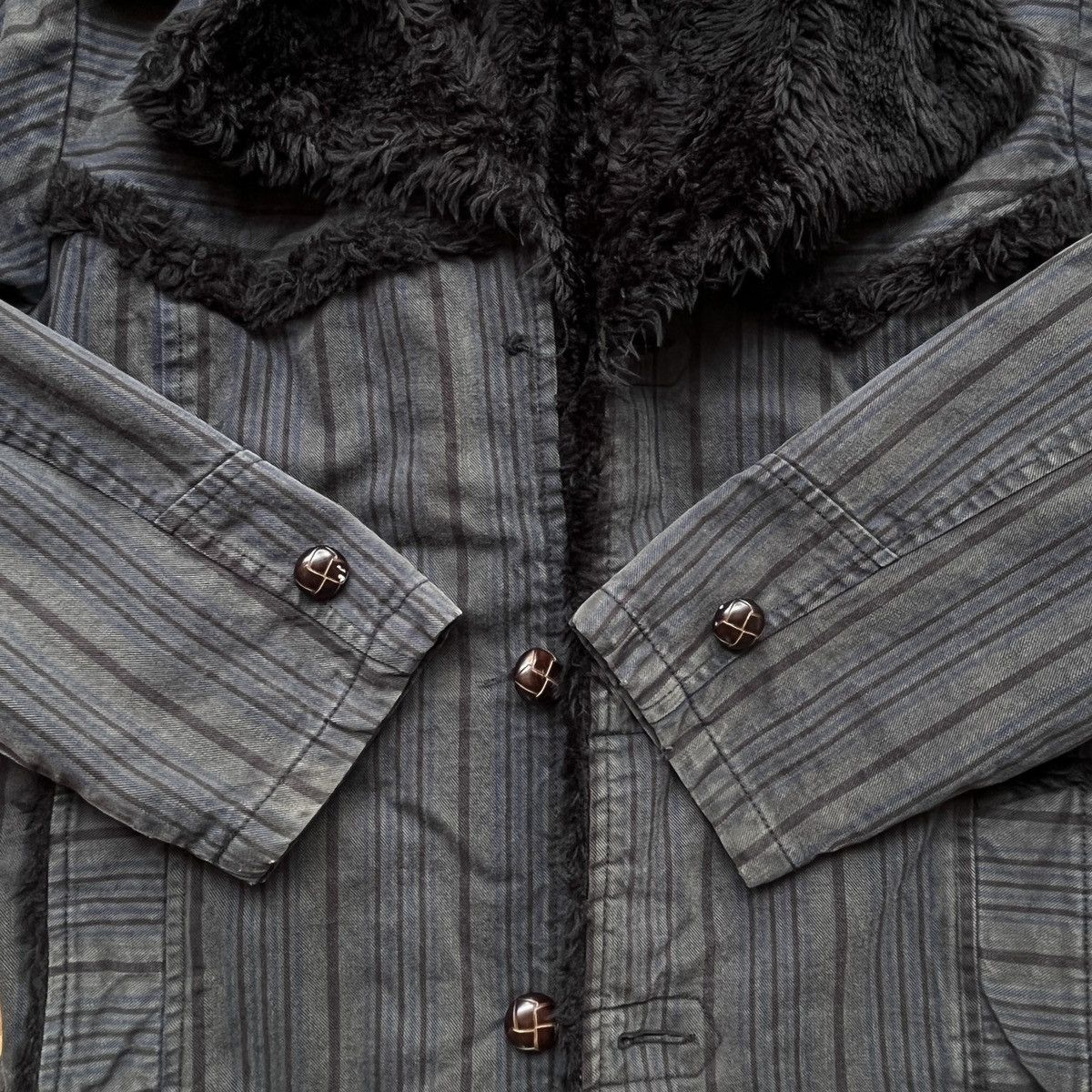 Levi's Vintage Clothing × Vintage Steals 90s Levi's Strauss Red Tag Cotton Fur Wool Jacket Size US L / EU 52-54 / 3 - 5 Thumbnail