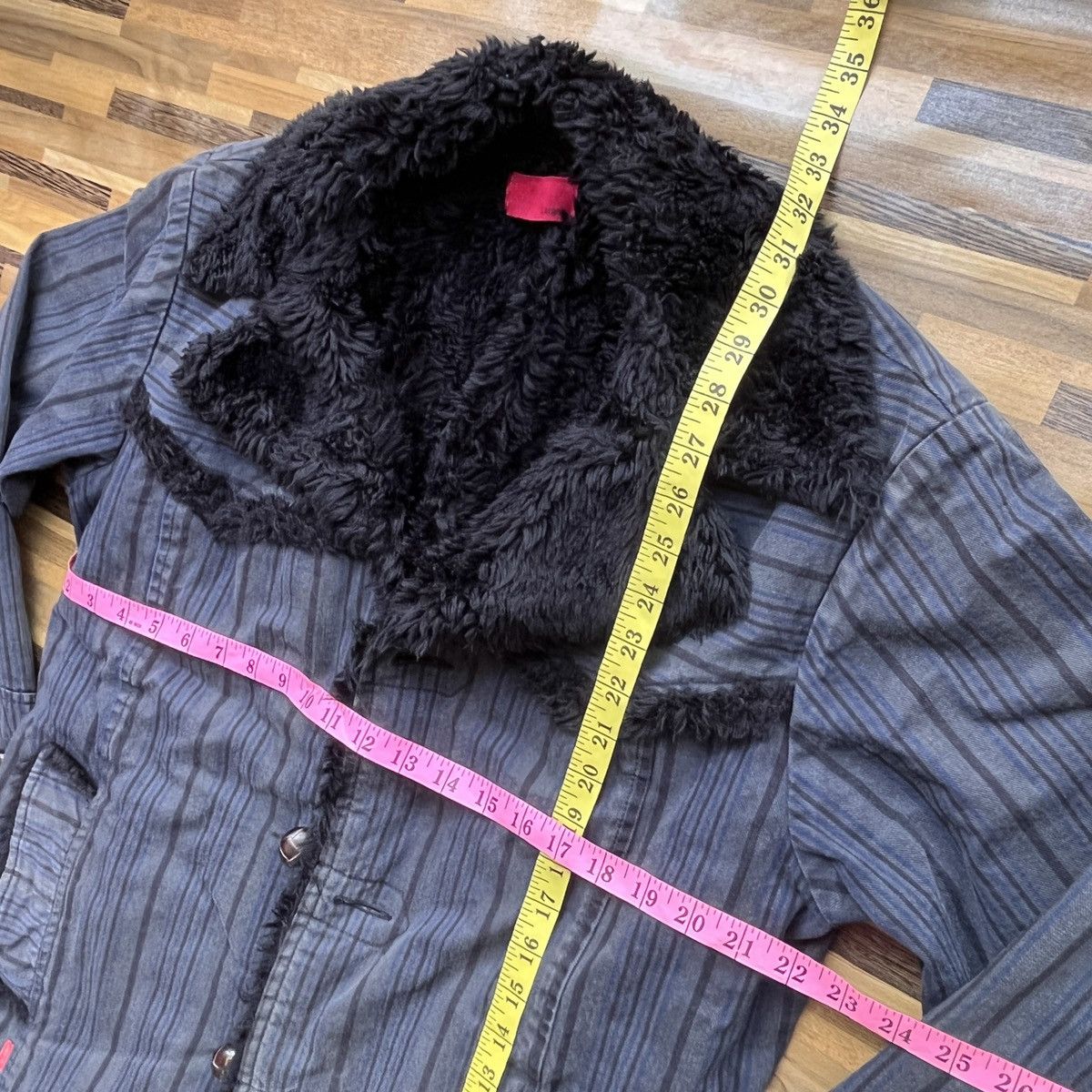 Levi's Vintage Clothing × Vintage Steals 90s Levi's Strauss Red Tag Cotton Fur Wool Jacket Size US L / EU 52-54 / 3 - 2 Thumbnail