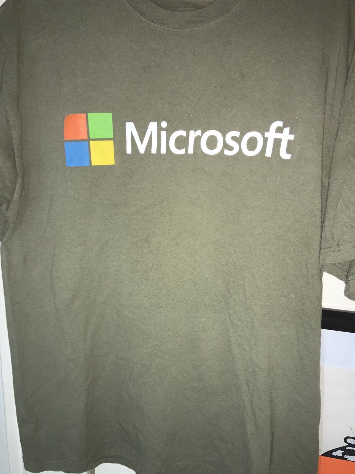 Microsoft Microsoft military shirt | Grailed