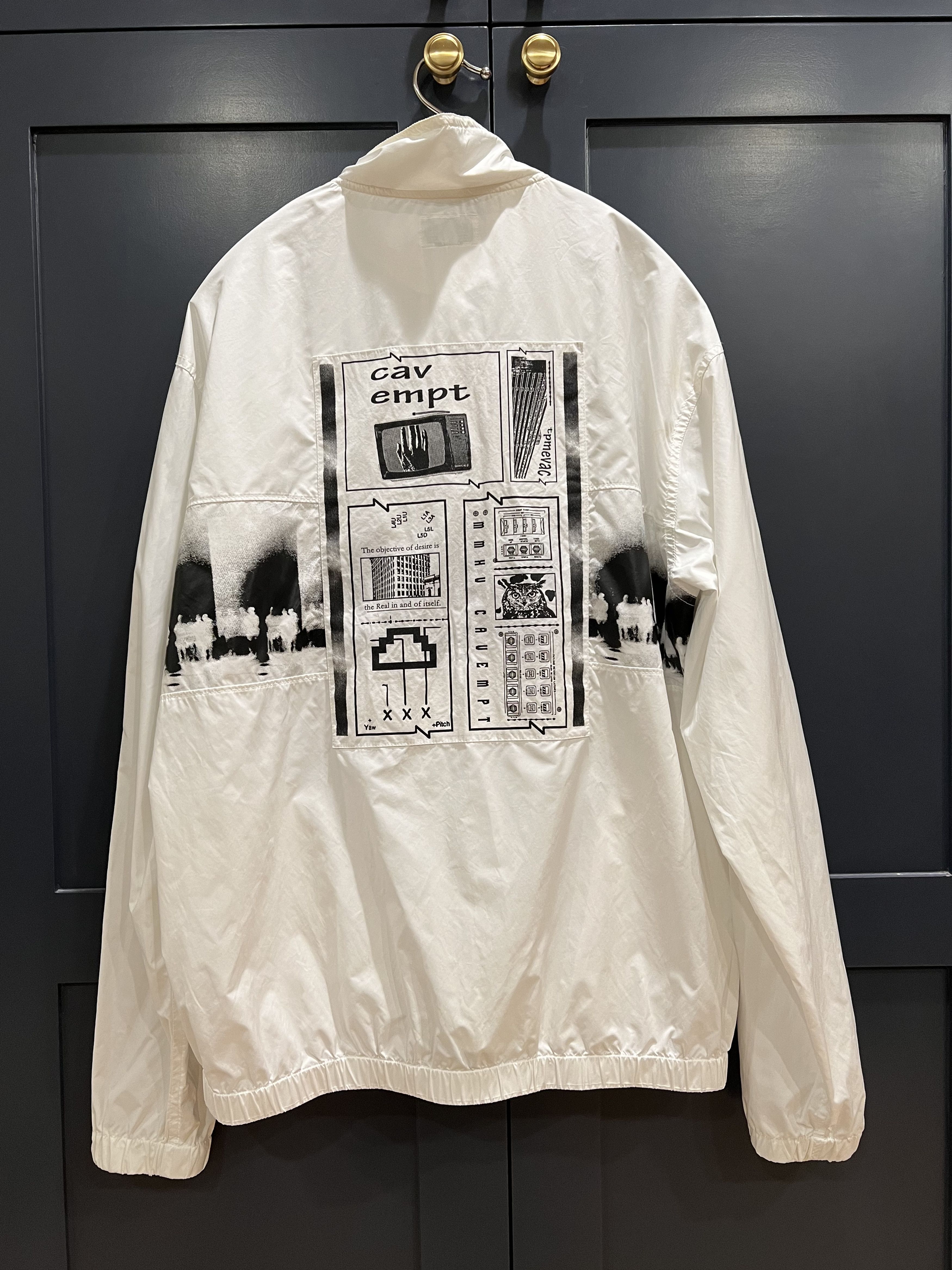 Cav Empt White Cav Empt Windbreaker Size US L / EU 52-54 / 3 - 2 Thumbnail