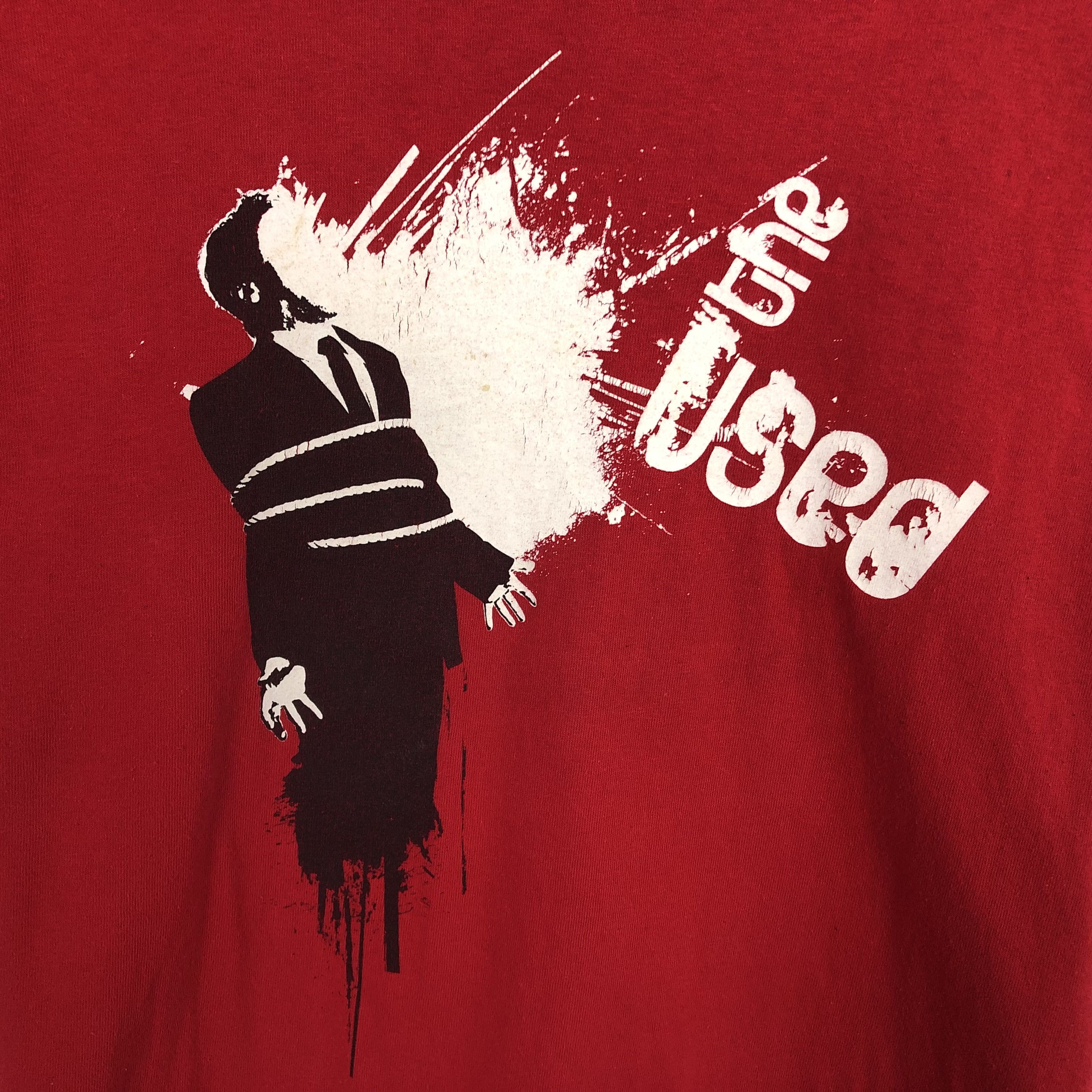 Band Tees × Vintage The Used Band Rock Vintage Tshirt Size US L / EU 52-54 / 3 - 2 Thumbnail