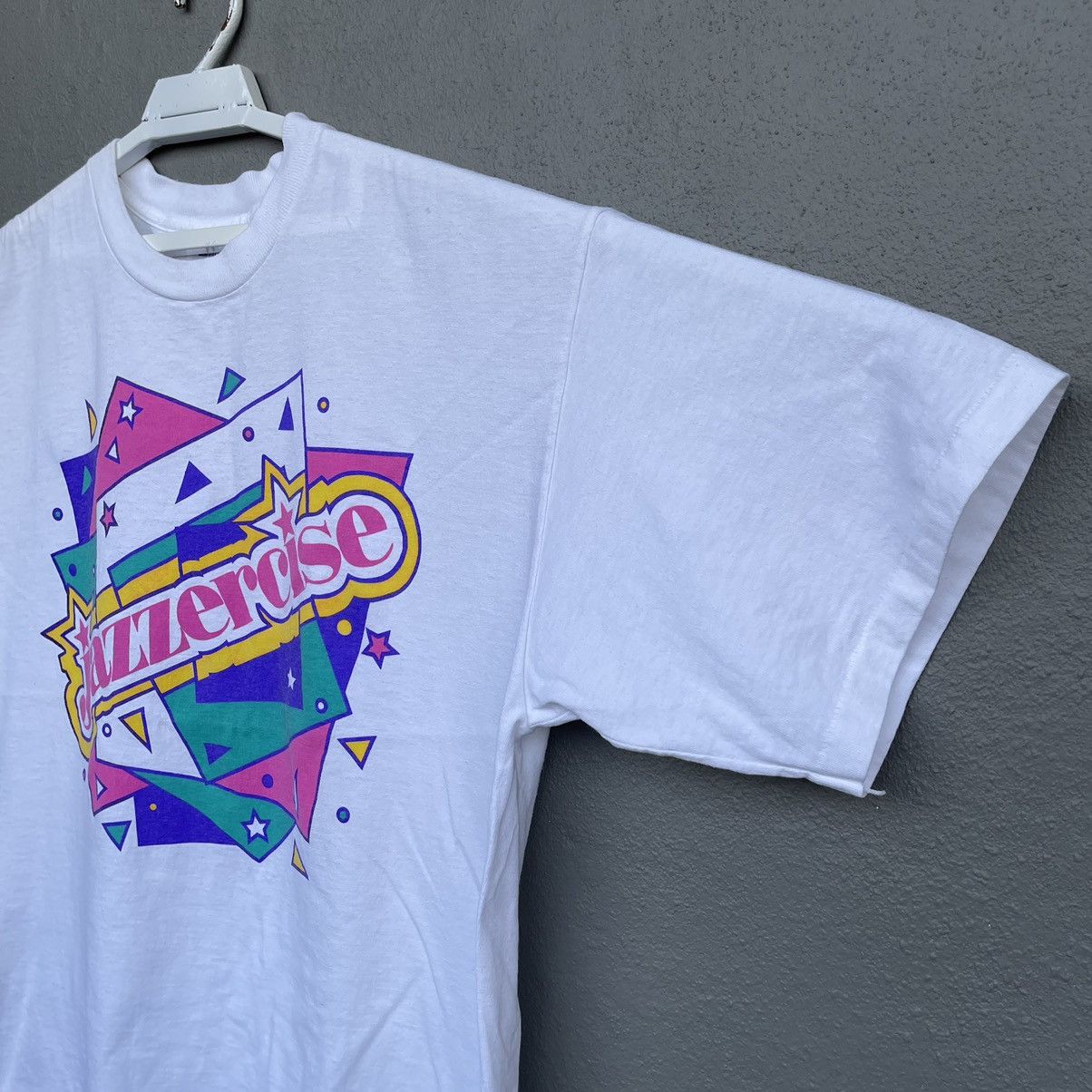 Band Tees × Vintage Vintage 90s Jazzercise T-Shirt Xlarge Size US XL / EU 56 / 4 - 3 Thumbnail