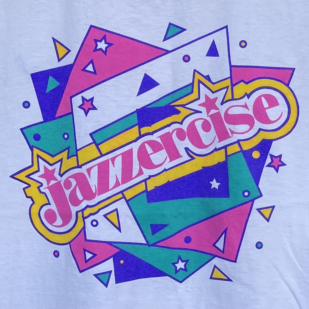 Band Tees × Vintage Vintage 90s Jazzercise T-Shirt Xlarge Size US XL / EU 56 / 4 - 2 Thumbnail