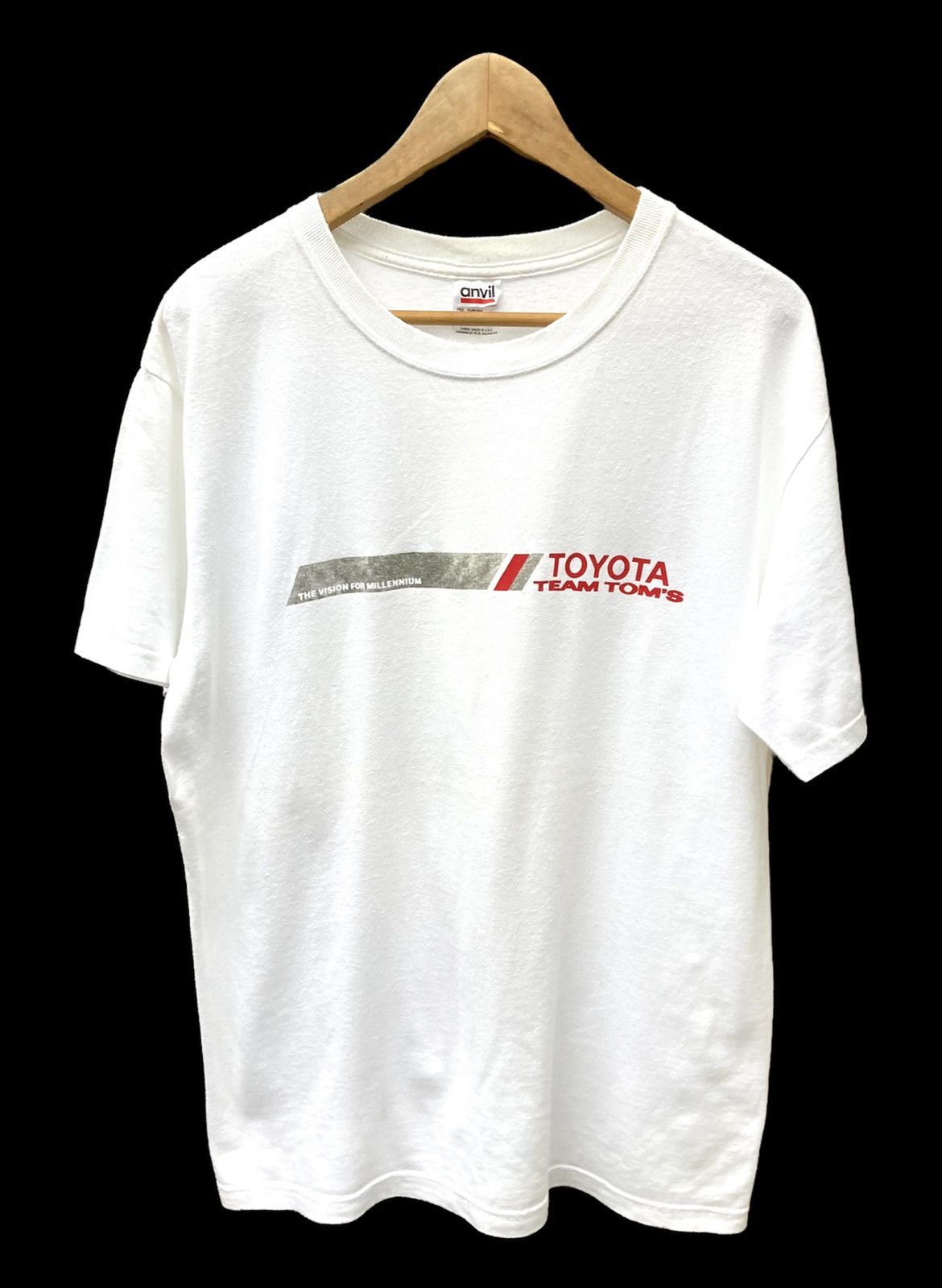 Japanese Brand × Vintage Vintage Toyota Toms Racing Team Size US L / EU 52-54 / 3 - 1 Thumbnail