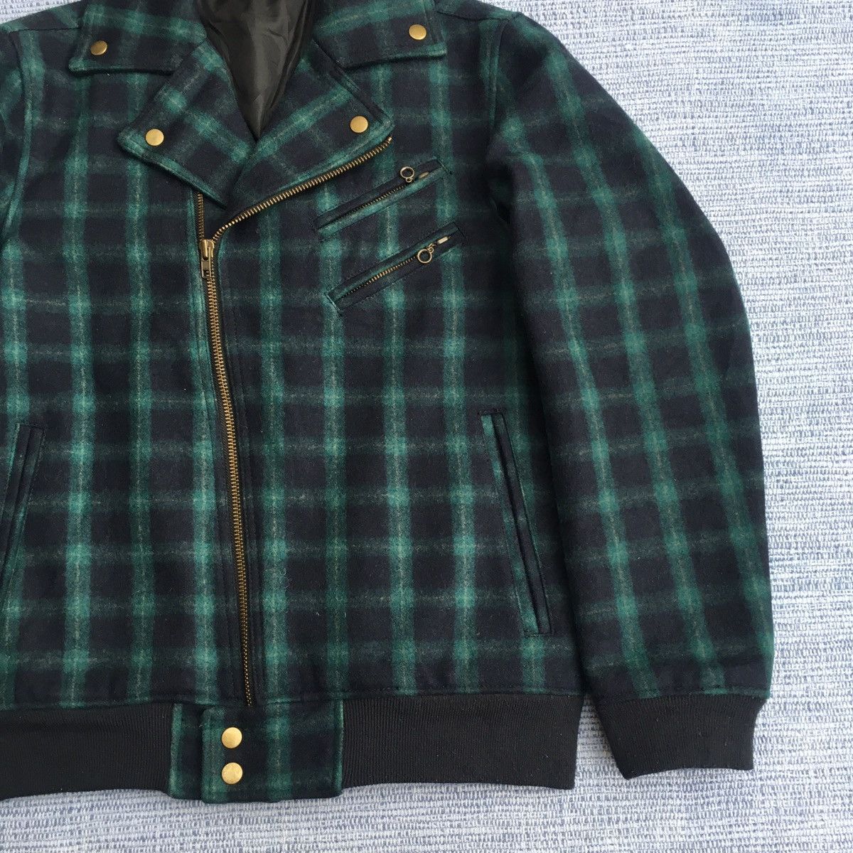 Japanese Brand double collar wool jacket Size US L / EU 52-54 / 3 - 3 Thumbnail