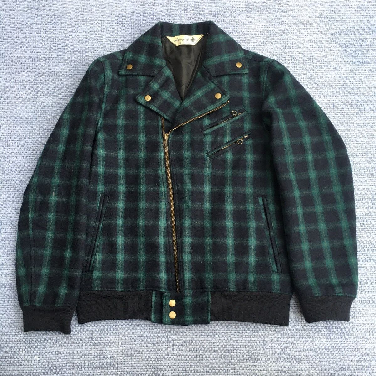 Japanese Brand double collar wool jacket Size US L / EU 52-54 / 3 - 1 Thumbnail