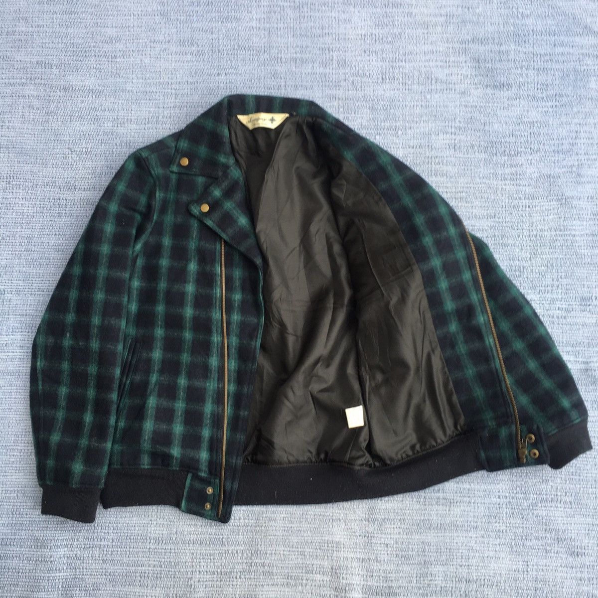 Japanese Brand double collar wool jacket Size US L / EU 52-54 / 3 - 9 Thumbnail