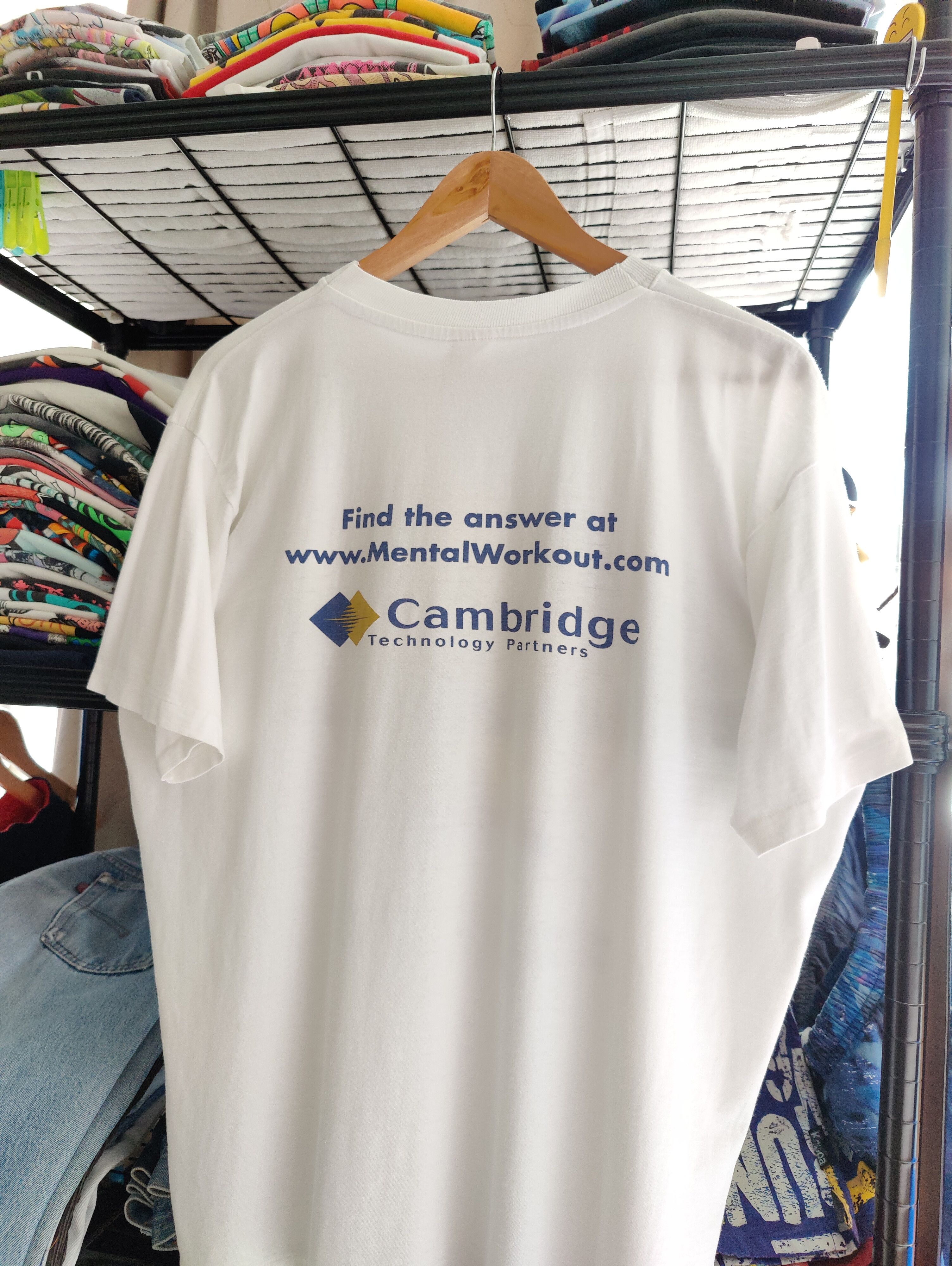Vintage vtg90s - Cambridge Technology ⏰ Size US L / EU 52-54 / 3 - 4 Thumbnail