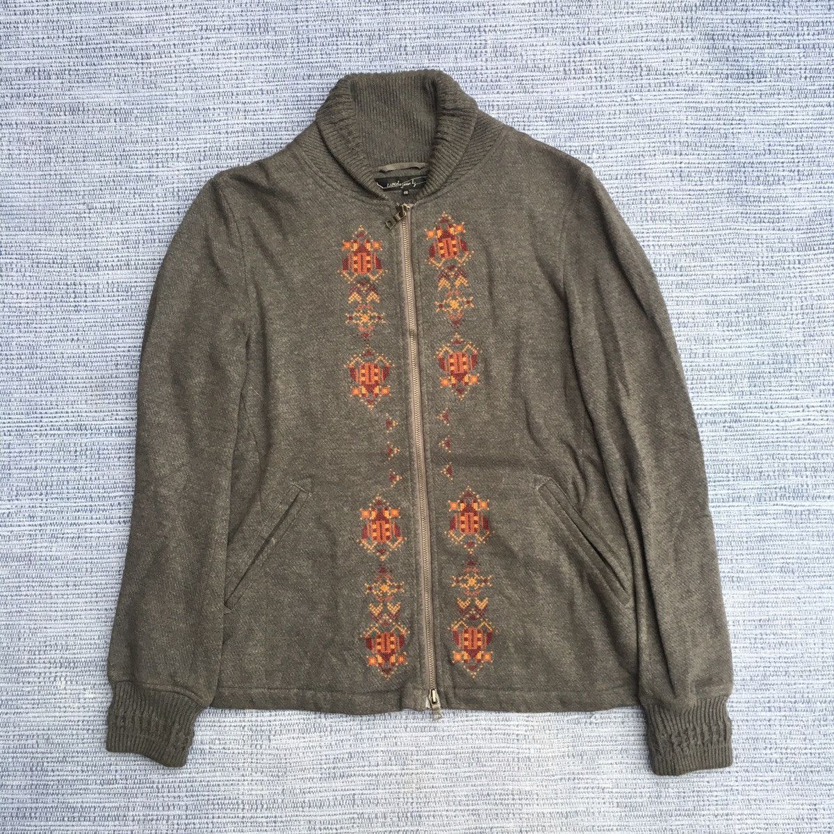 Japanese Brand lukh & jean knit jacket Size US M / EU 48-50 / 2 - 1 Thumbnail