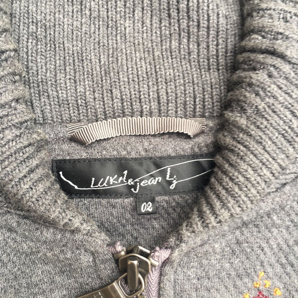 Japanese Brand lukh & jean knit jacket Size US M / EU 48-50 / 2 - 3 Thumbnail