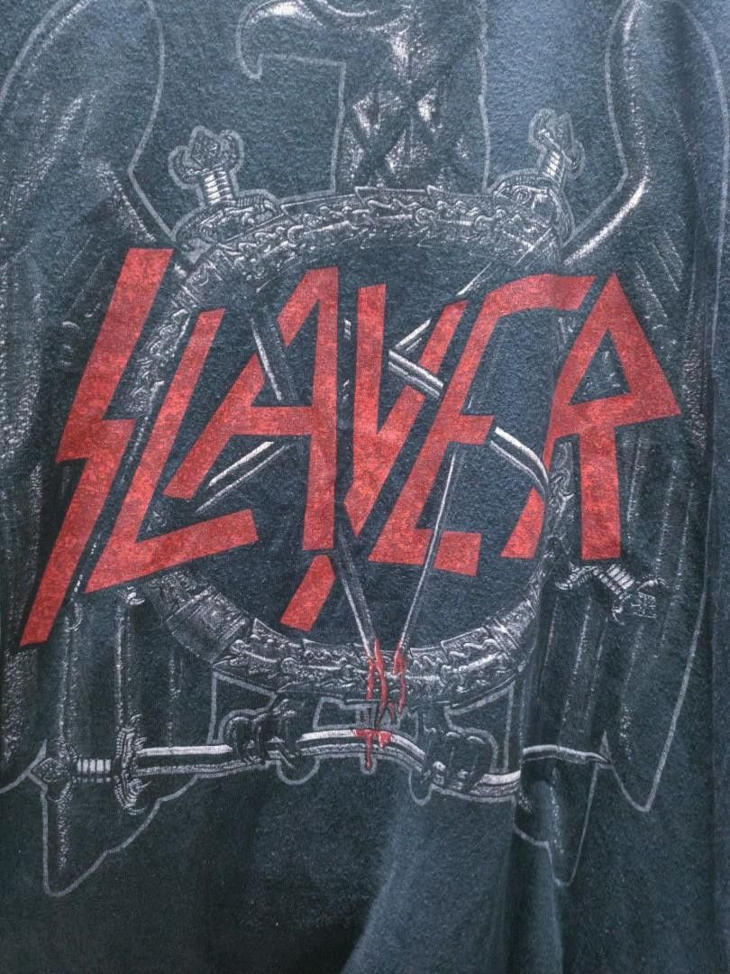 Band Tees Slayer 2009 World Tour Tee Size US M / EU 48-50 / 2 - 3 Thumbnail