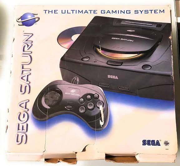 Playstation Vintage “Sega Saturn” Console Games Tees Size US L / EU 52-54 / 3 - 8 Thumbnail