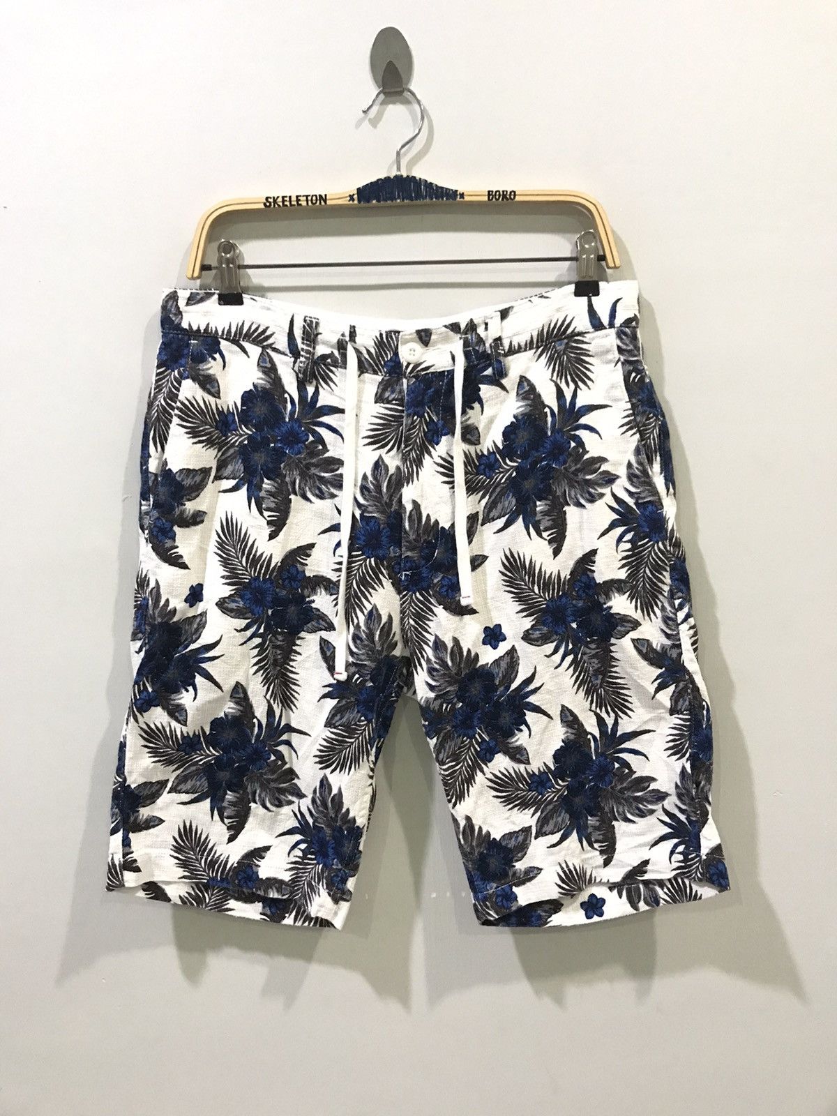 Beams Plus × Japanese Brand BEAMS HEART Japan Floral Linen Short Pant Size US 32 / EU 48 - 1 Thumbnail