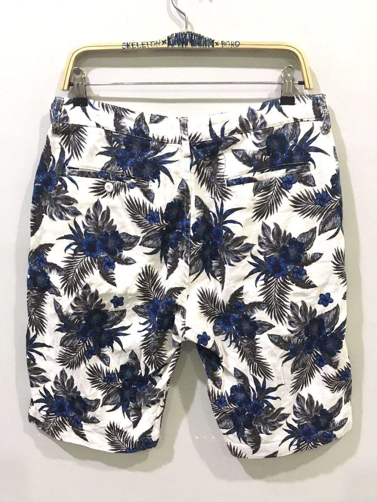 Beams Plus × Japanese Brand BEAMS HEART Japan Floral Linen Short Pant Size US 32 / EU 48 - 5 Thumbnail
