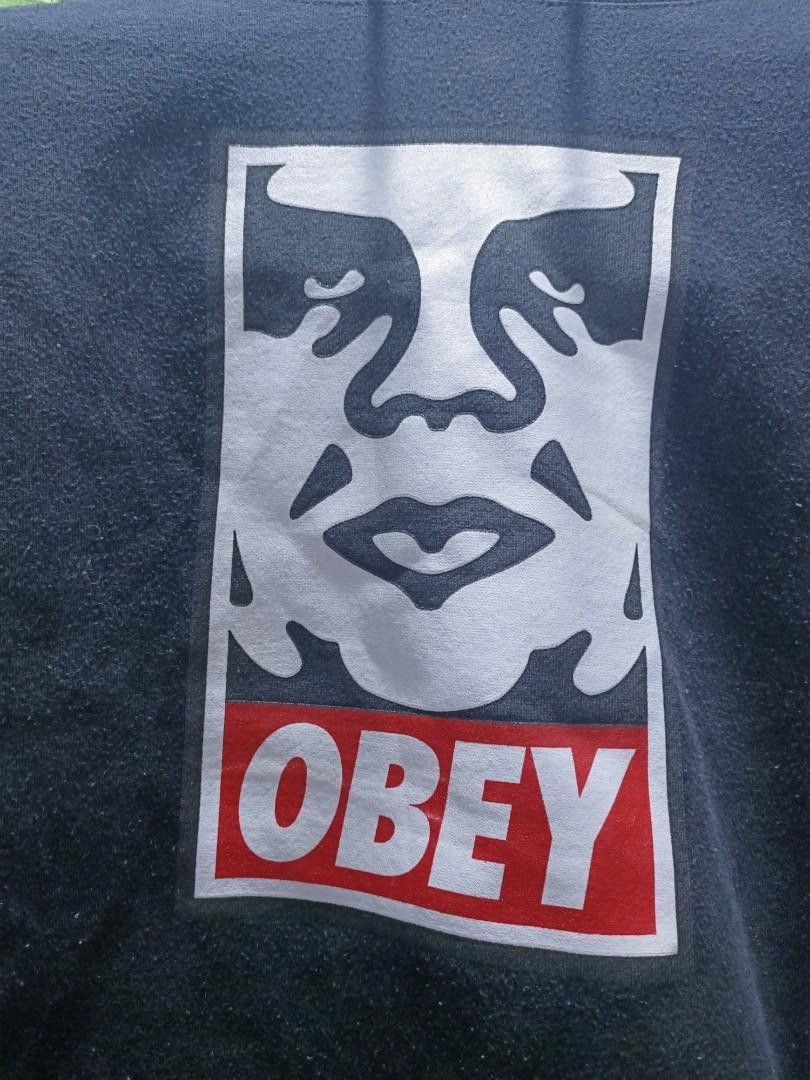 Designer × Obey Obey hoodie x streetwear x smile logo Size US S / EU 44-46 / 1 - 3 Thumbnail