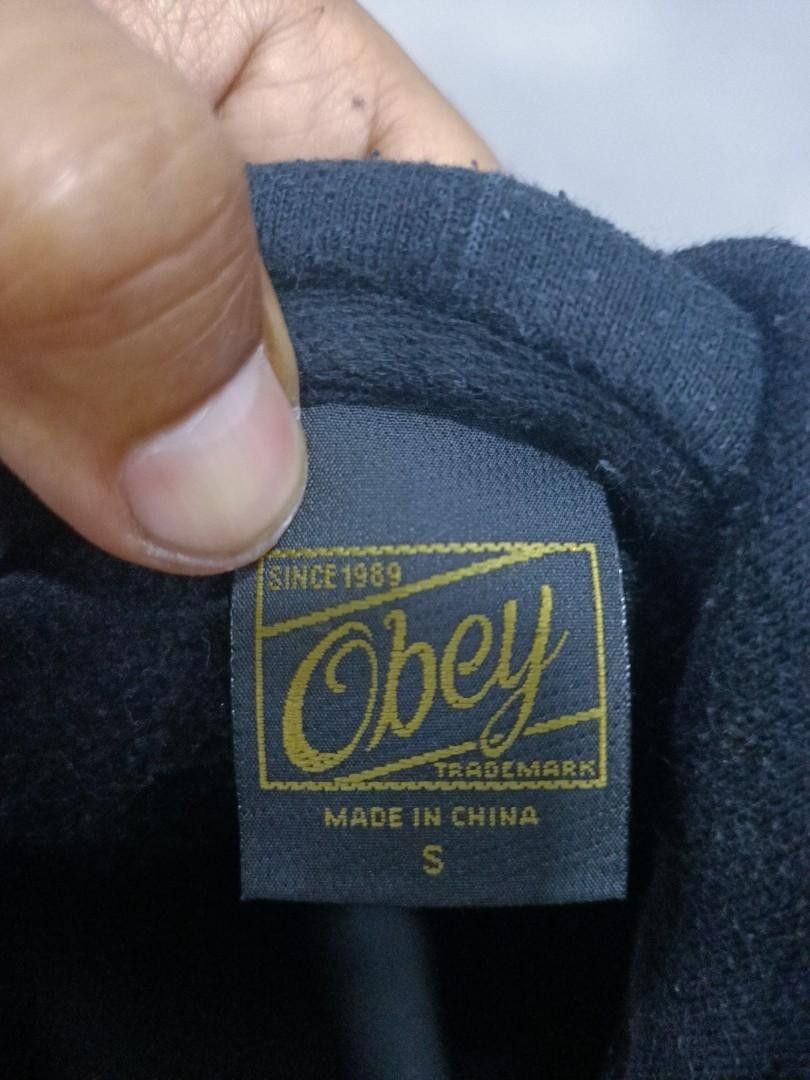 Designer × Obey Obey hoodie x streetwear x smile logo Size US S / EU 44-46 / 1 - 6 Thumbnail