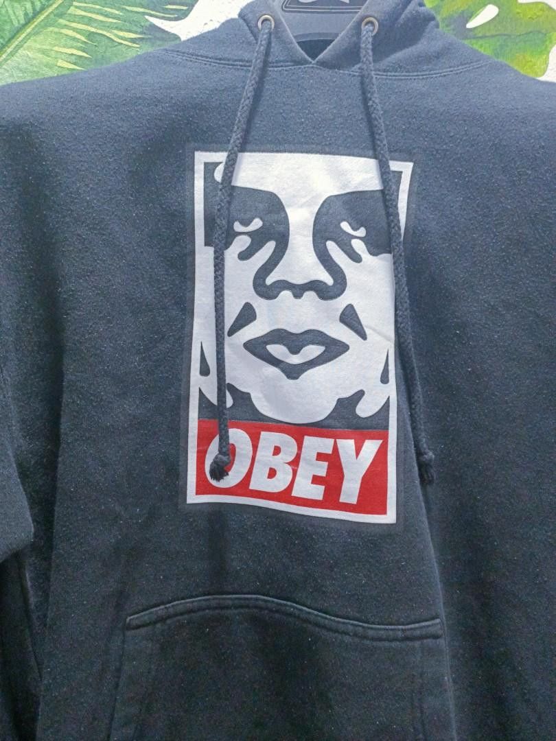Designer × Obey Obey hoodie x streetwear x smile logo Size US S / EU 44-46 / 1 - 2 Thumbnail