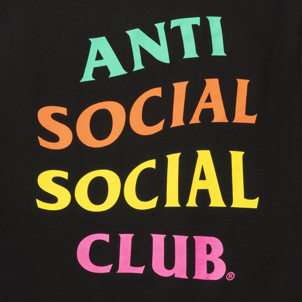 Anti Social Social Club DS ASSC All Talk Black Tee FTP FOG CDG BAPE KITH VLONE OOTD Size US S / EU 44-46 / 1 - 3 Thumbnail