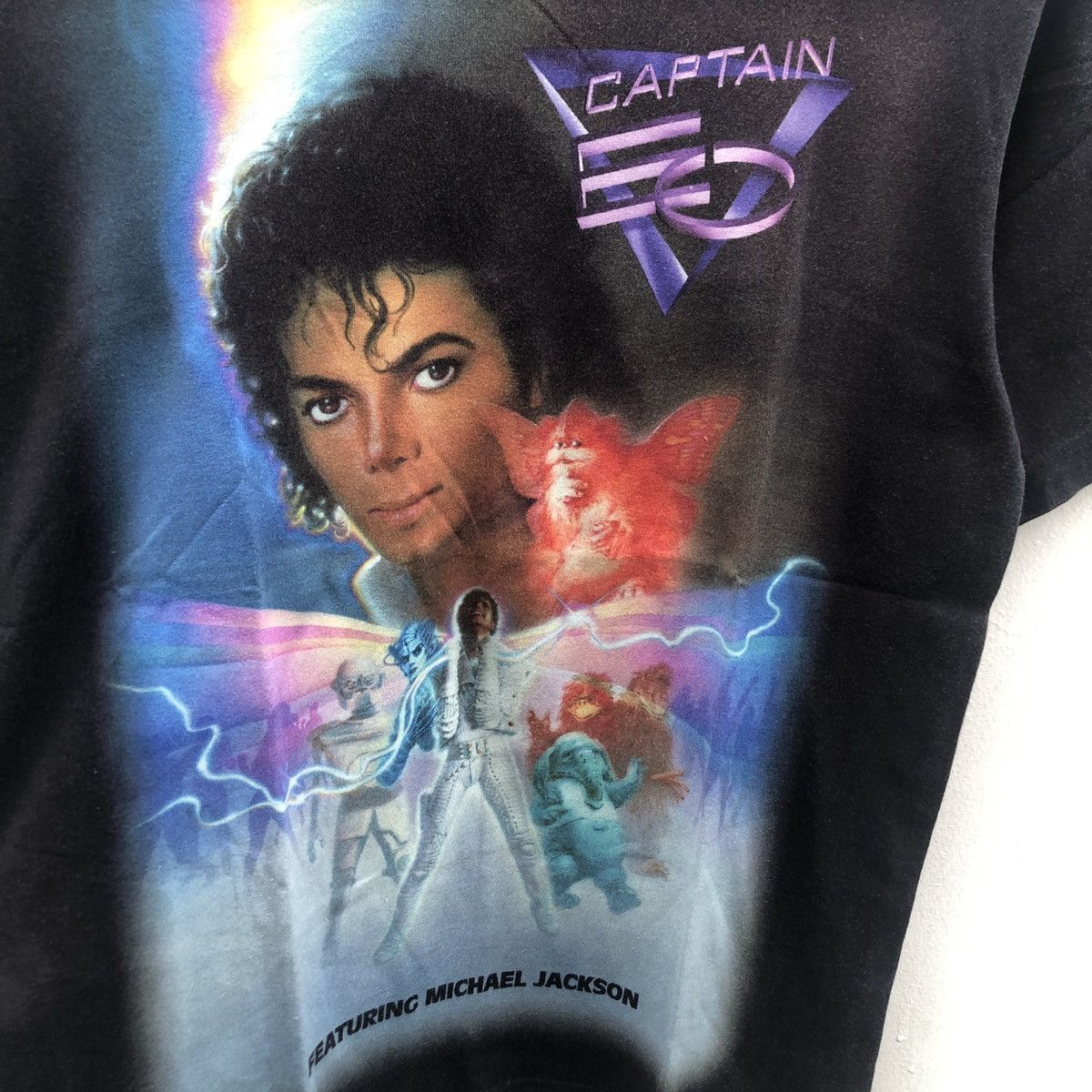 Disney captain EO featuring michael jackson tshirt